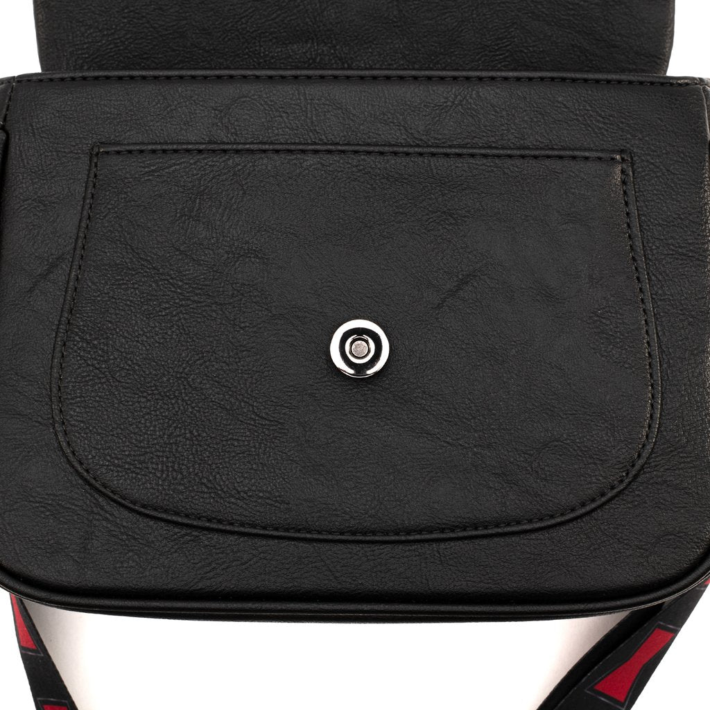 Loungefly X Marvel Black Widow Cosplay Cross Body Bag - GeekCore