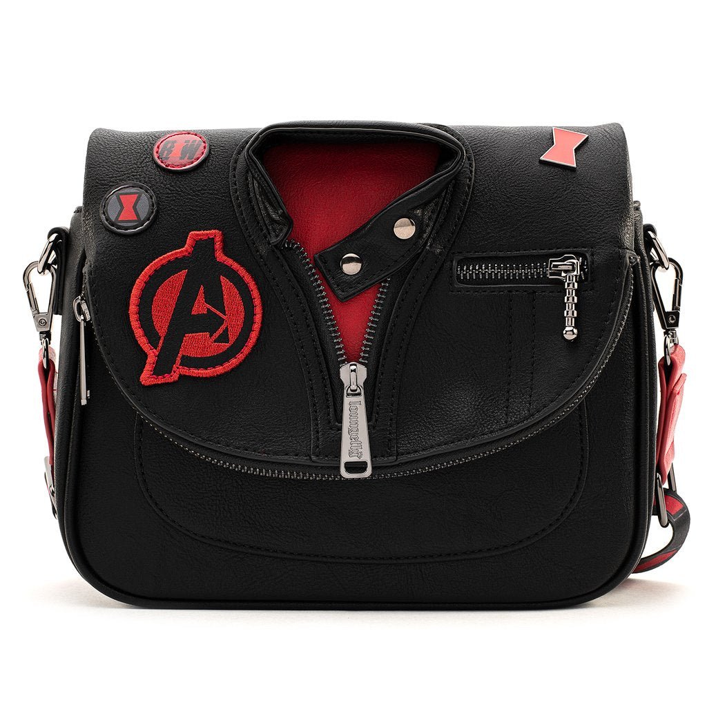 Loungefly X Marvel Black Widow Cosplay Cross Body Bag - GeekCore