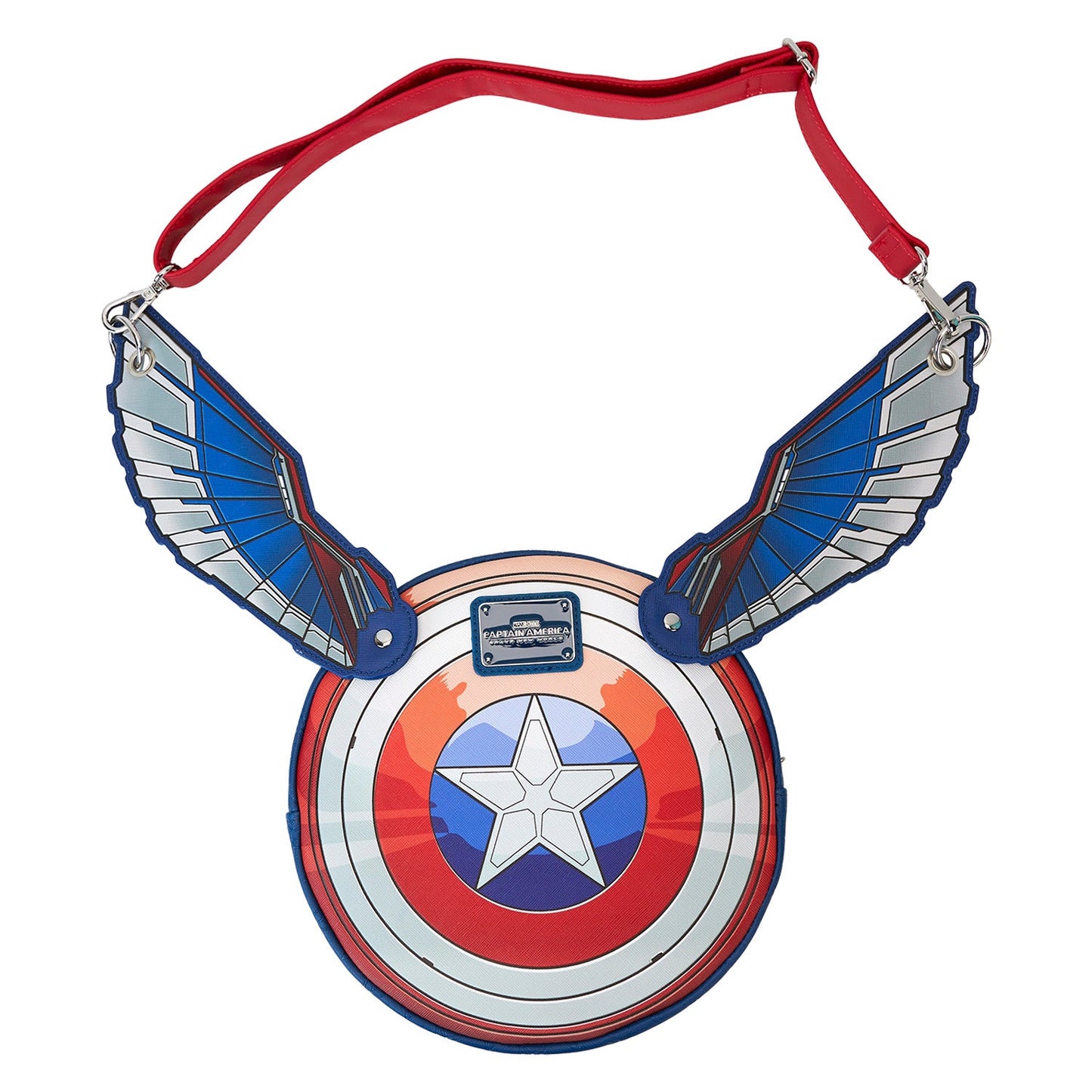 Loungefly x Marvel Captain America Brave New World Wings Crossbody Bag - GeekCore