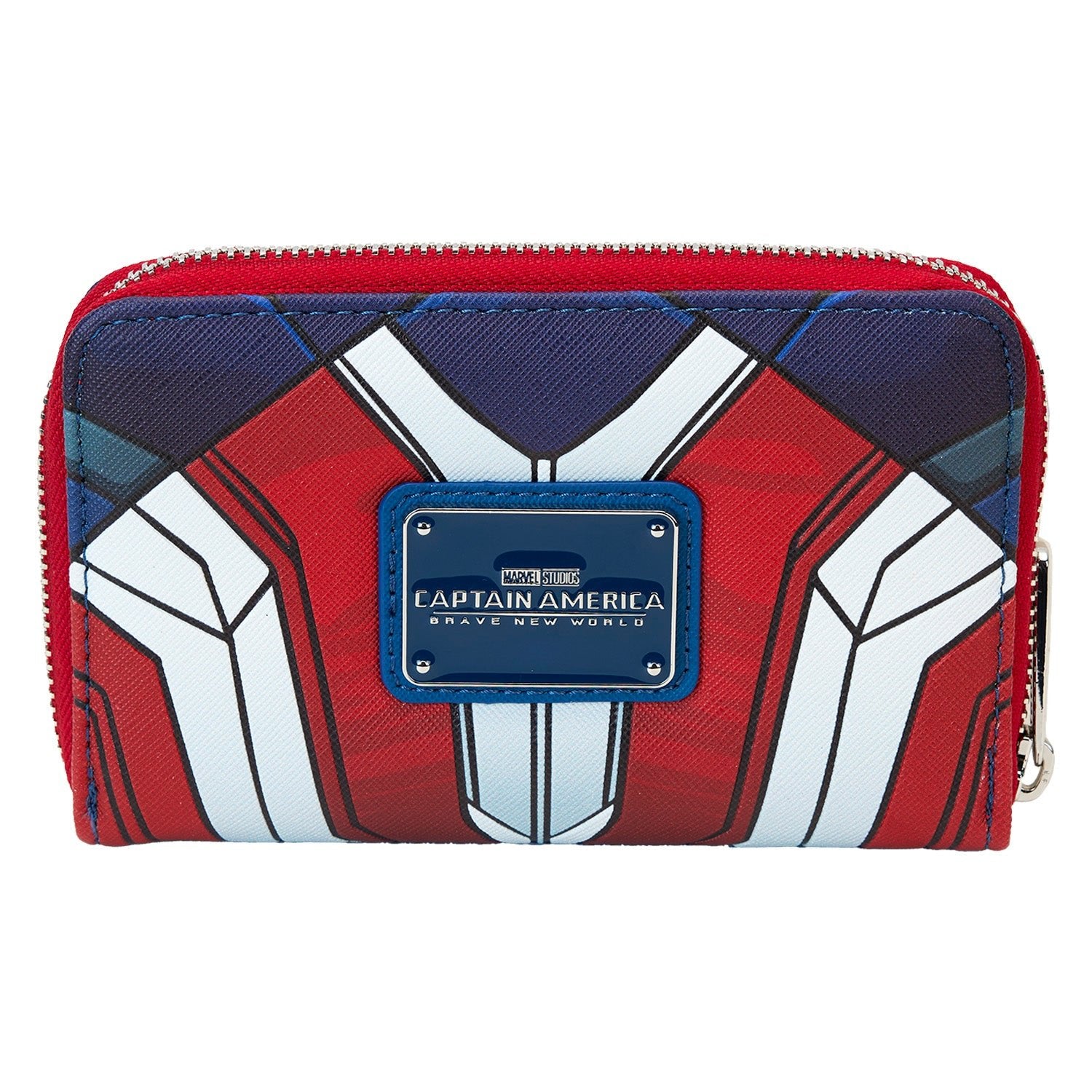 Loungefly x Marvel Captain America Brave New World Zip Around Wallet - GeekCore