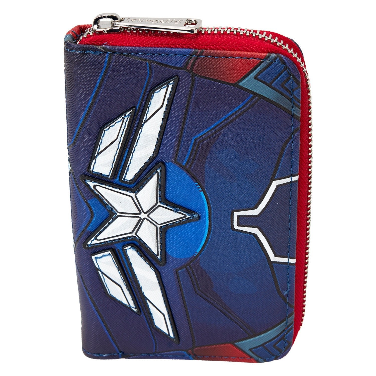 Loungefly x Marvel Captain America Brave New World Zip Around Wallet - GeekCore
