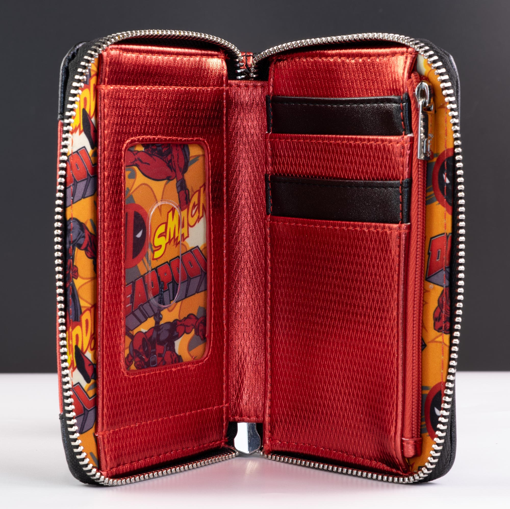 Loungefly x Marvel Deadpool Metallic Collection Wallet - GeekCore