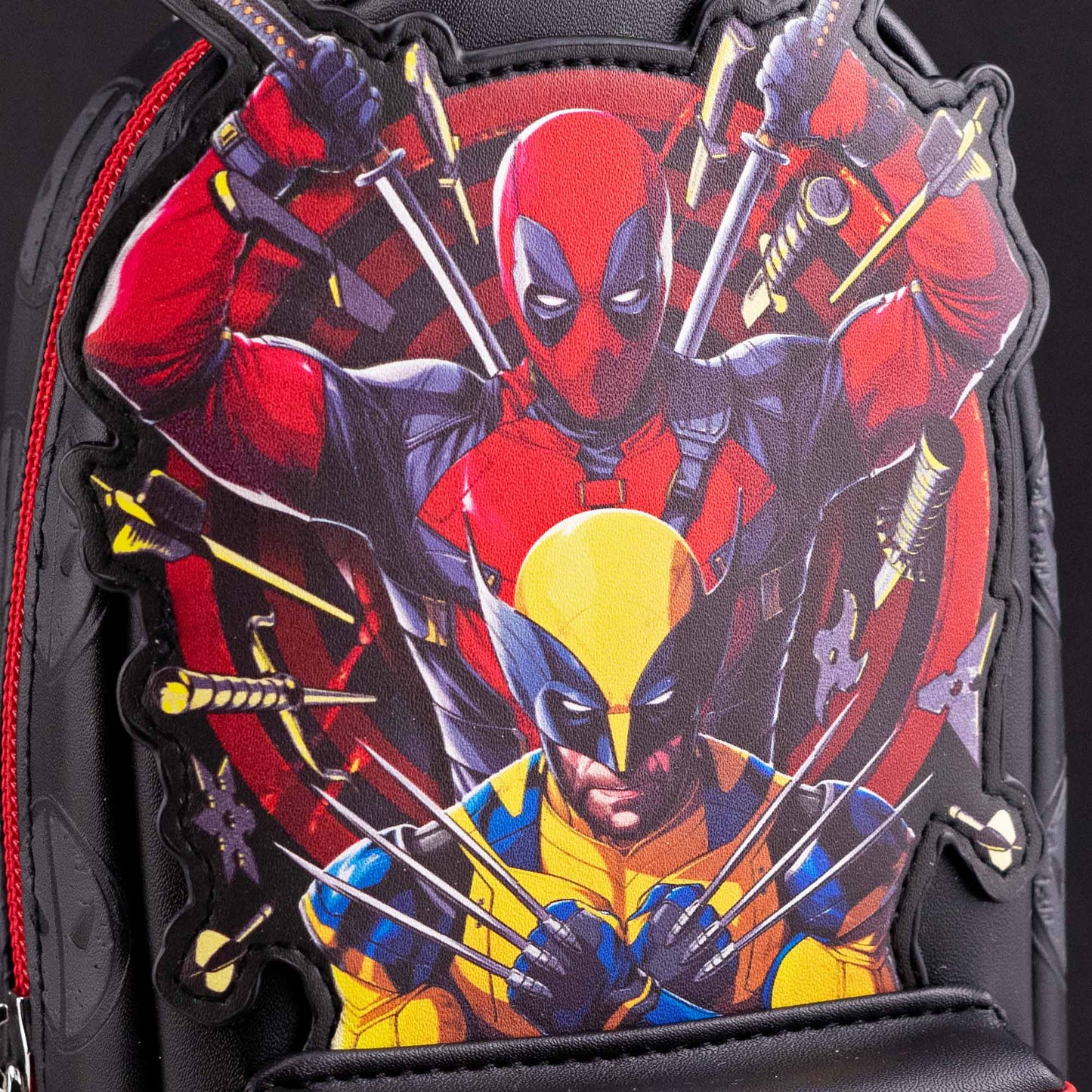 Loungefly x Marvel Deadpool & Wolverine Pencil Case - GeekCore