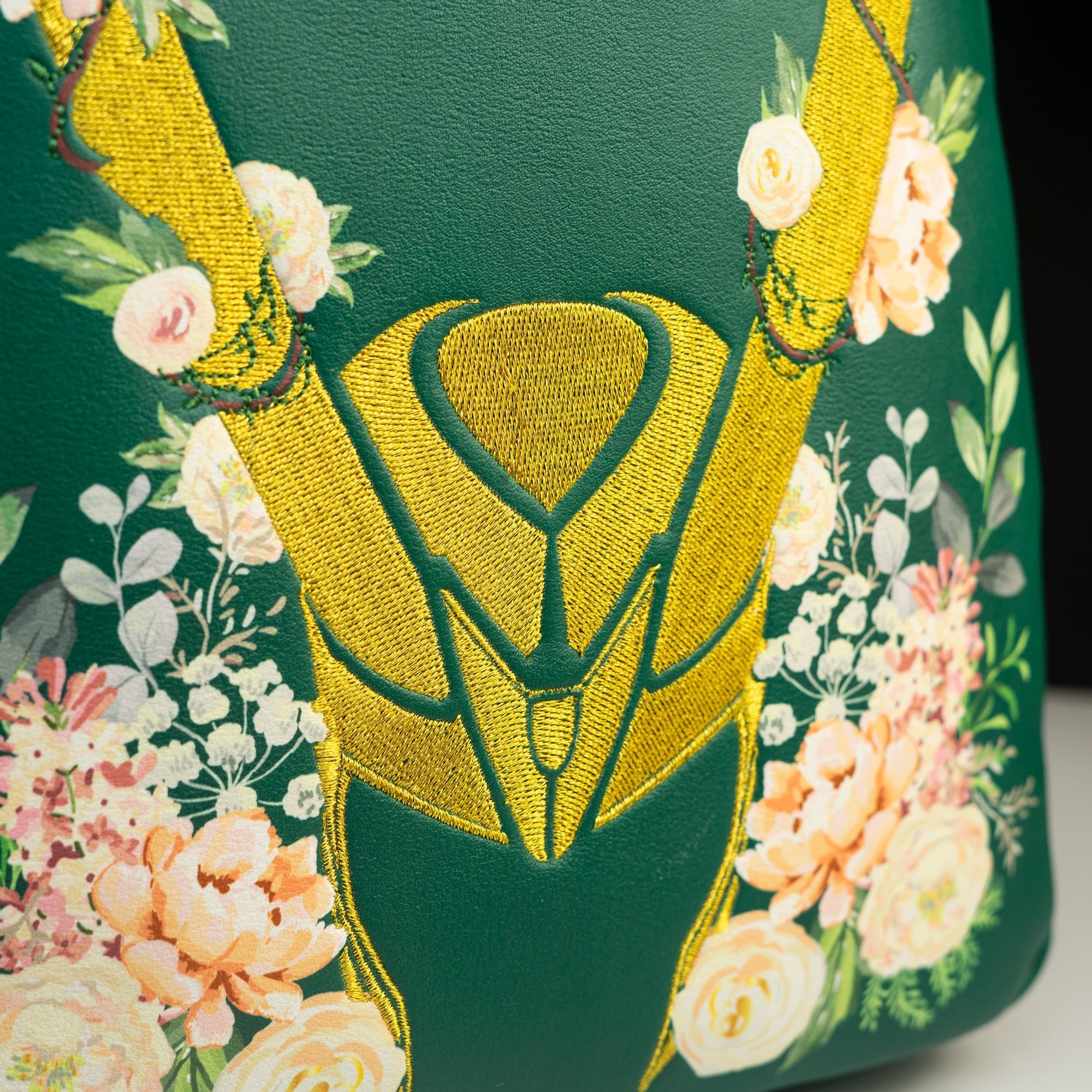 Loungefly x Marvel Floral Loki Mini Backpack - GeekCore