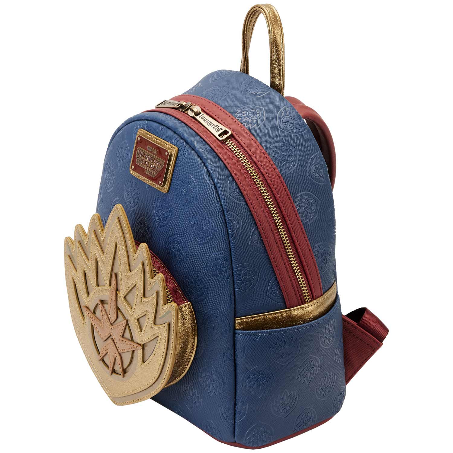 Loungefly x Marvel Guardians of the Galaxy 3 Ravager Badge Mini Backpack - GeekCore