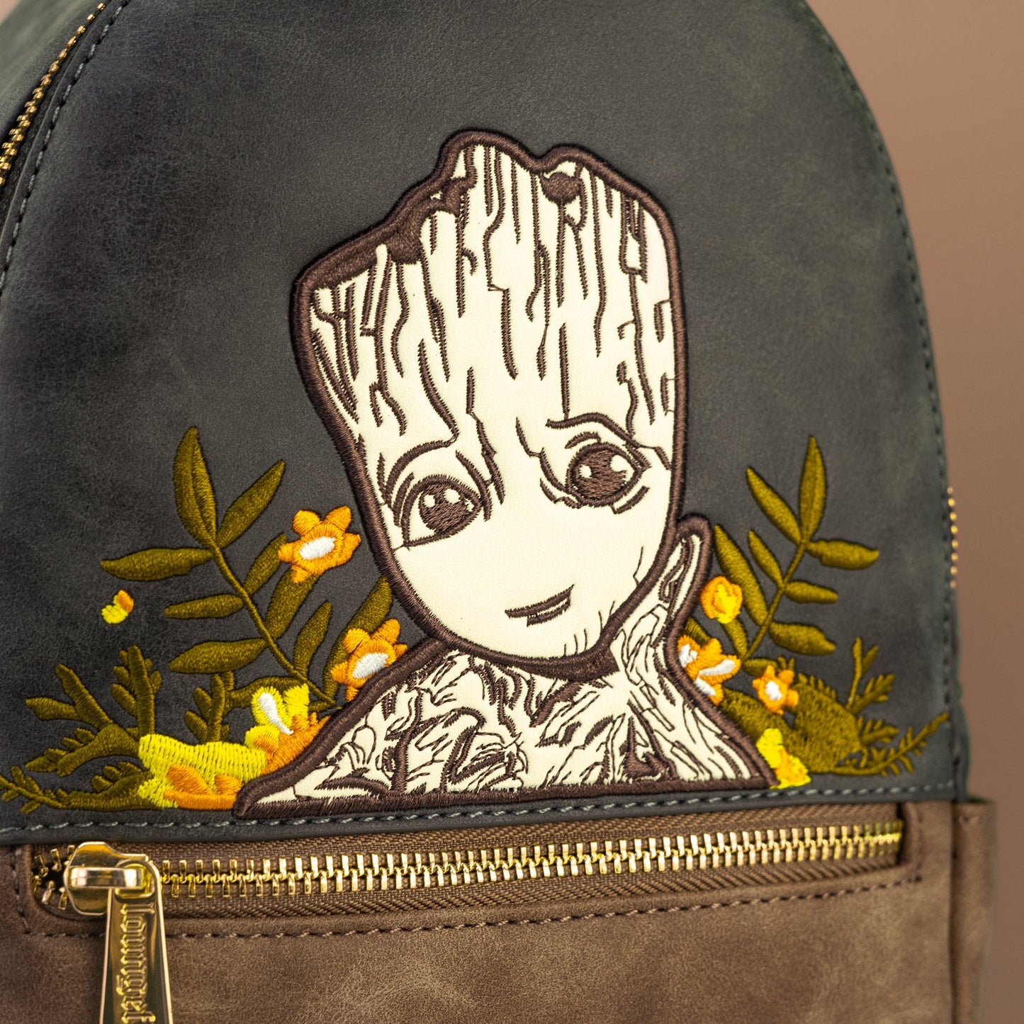 Loungefly x Marvel Guardians of the Galaxy Groot Floral Mini Backpack - GeekCore