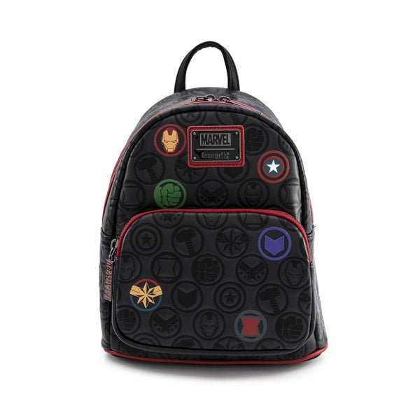 Loungefly x Marvel Icons All over Print Mini Backpack - GeekCore