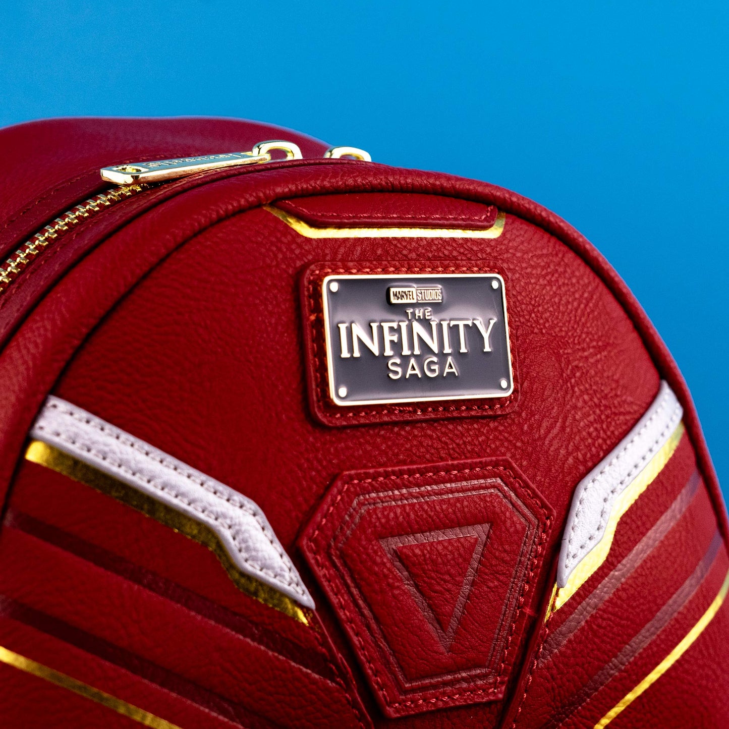 Loungefly x Marvel Infinity Gauntlet Iron Man Cosplay Mini Backpack - GeekCore