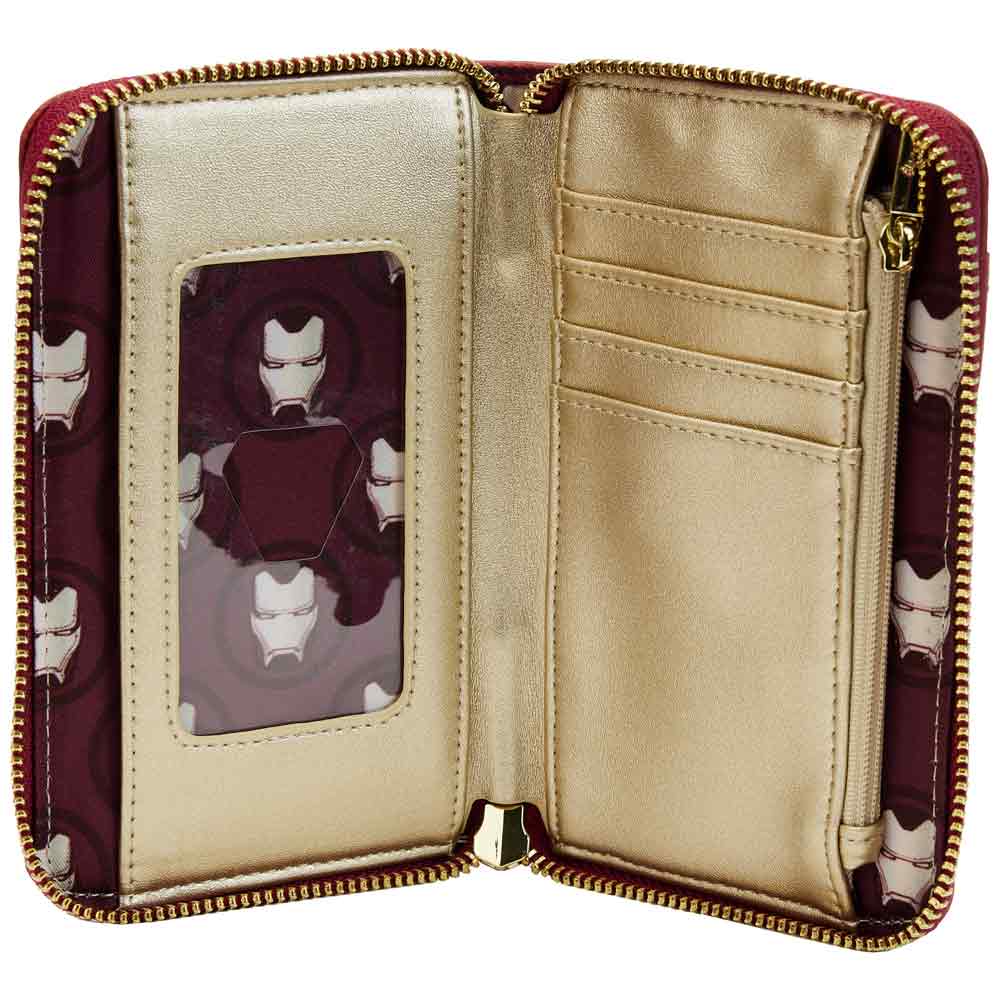 Loungefly x Marvel Iron Man 15th Anniversary Cosplay Wallet - GeekCore