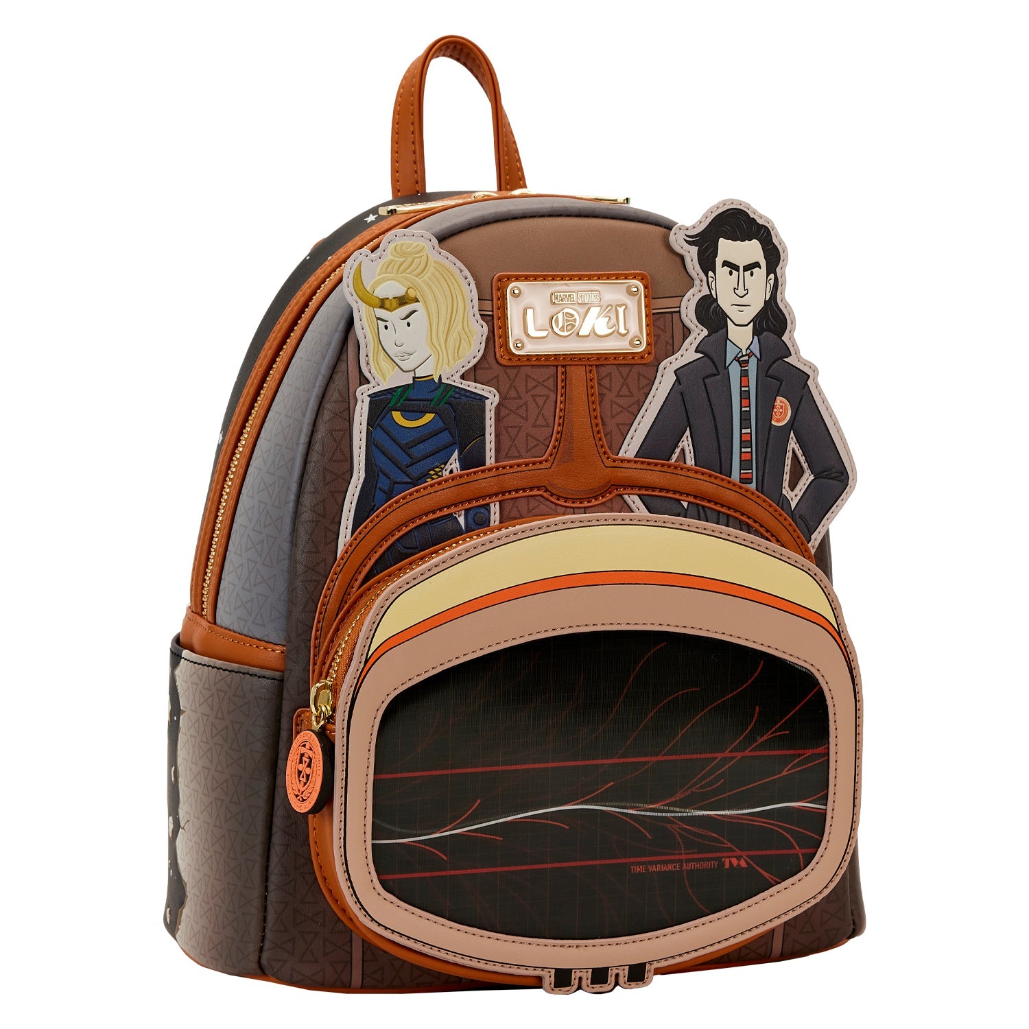 Loungefly x Marvel Loki TVA Lenticular Multiverse Mini Backpack - GeekCore