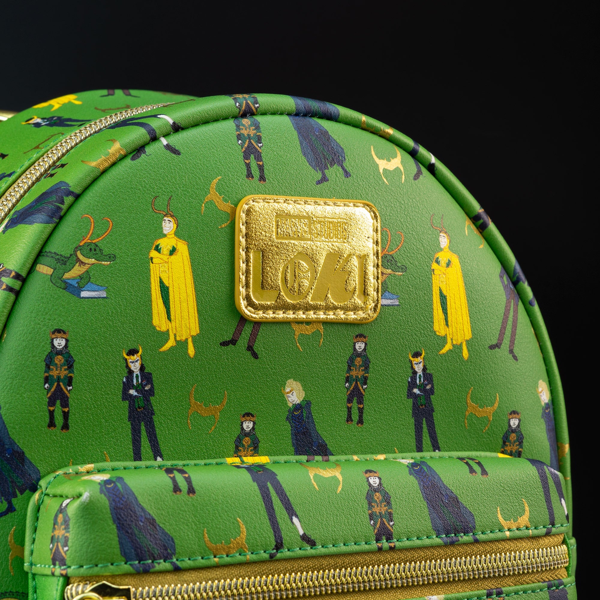 Loungefly x Marvel Loki Variants All Over Print Mini Backpack - GeekCore