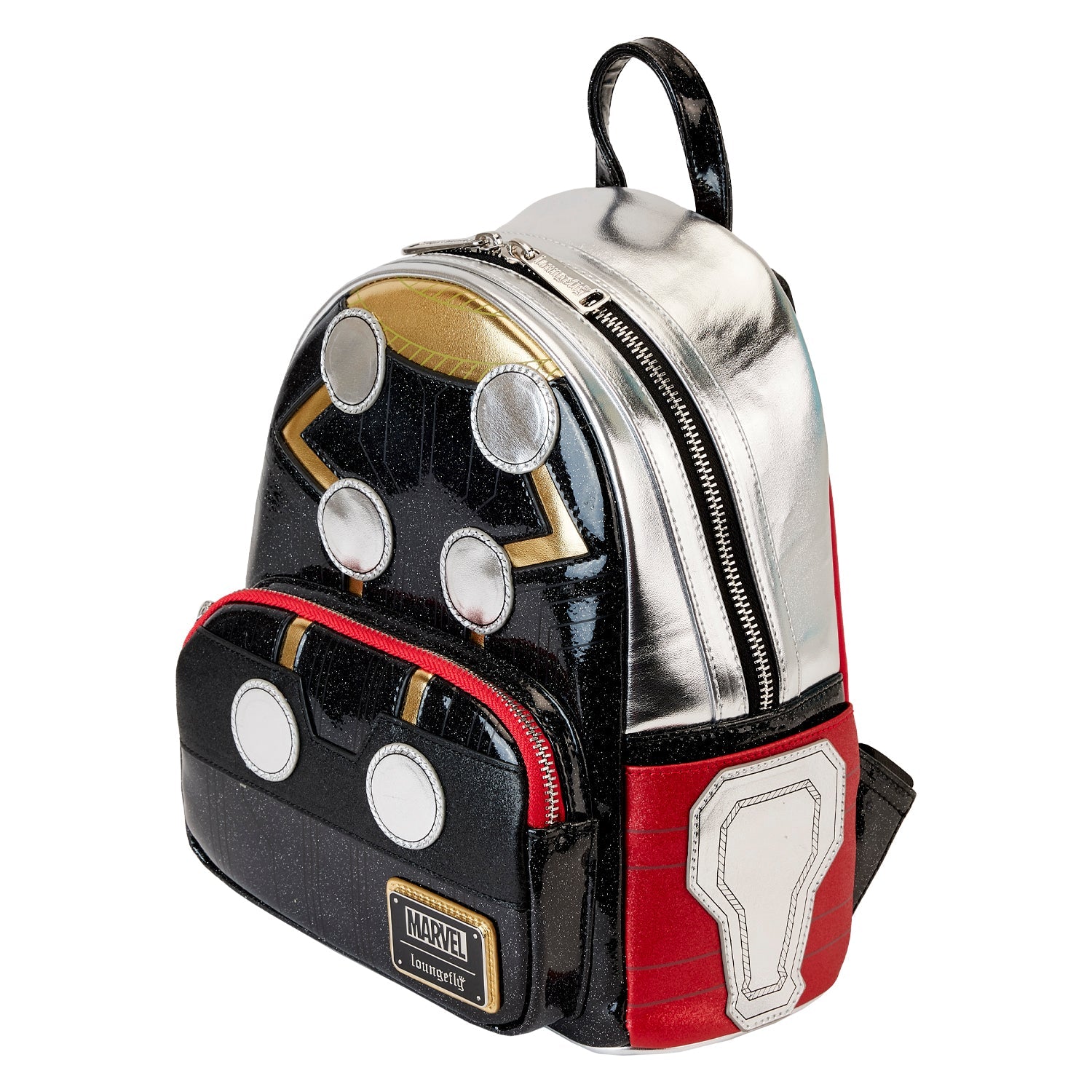 Loungefly x Marvel Metallic Thor Cosplay Mini Backpack - GeekCore