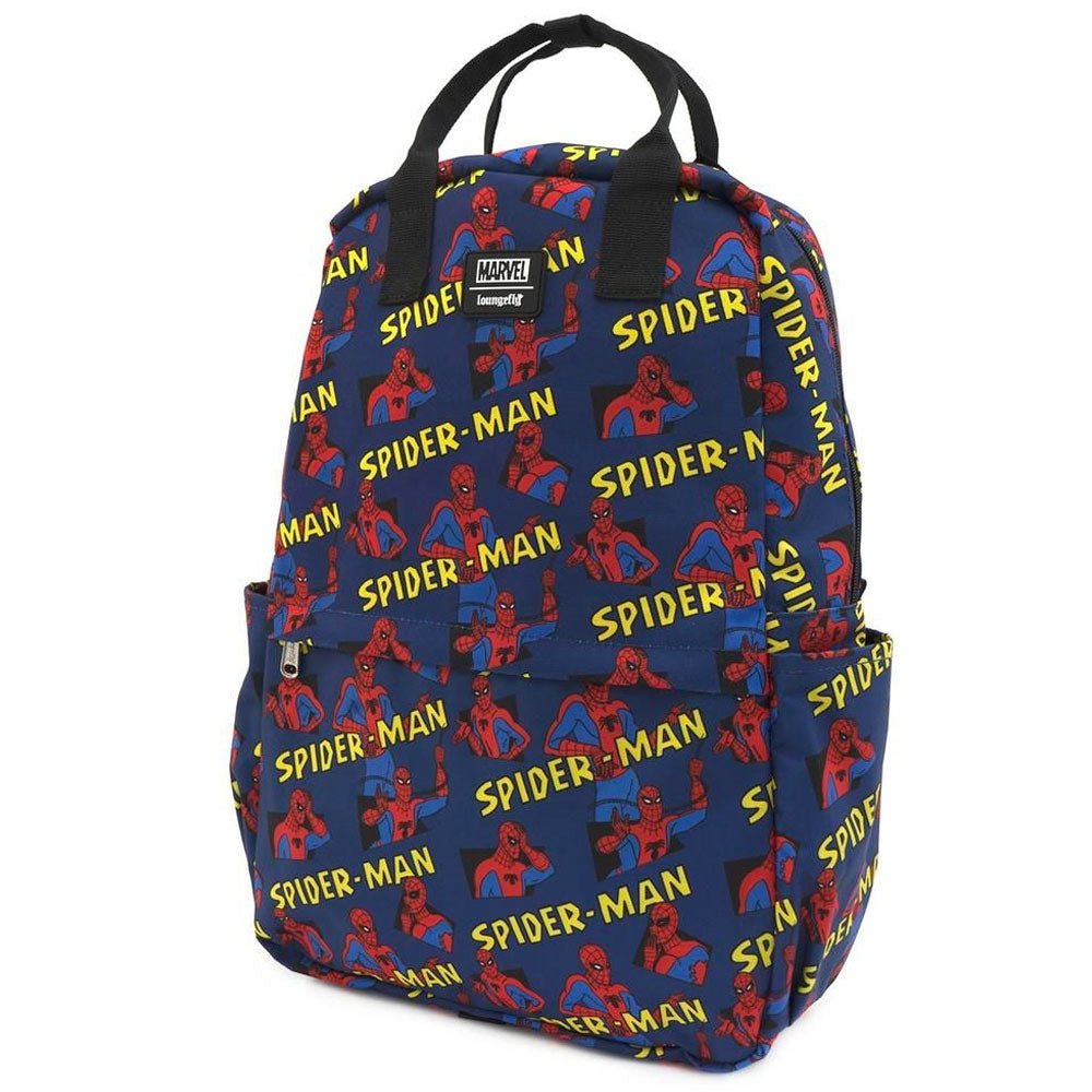 Loungefly x Marvel Spider - Man AOP Nylon Backpack - GeekCore