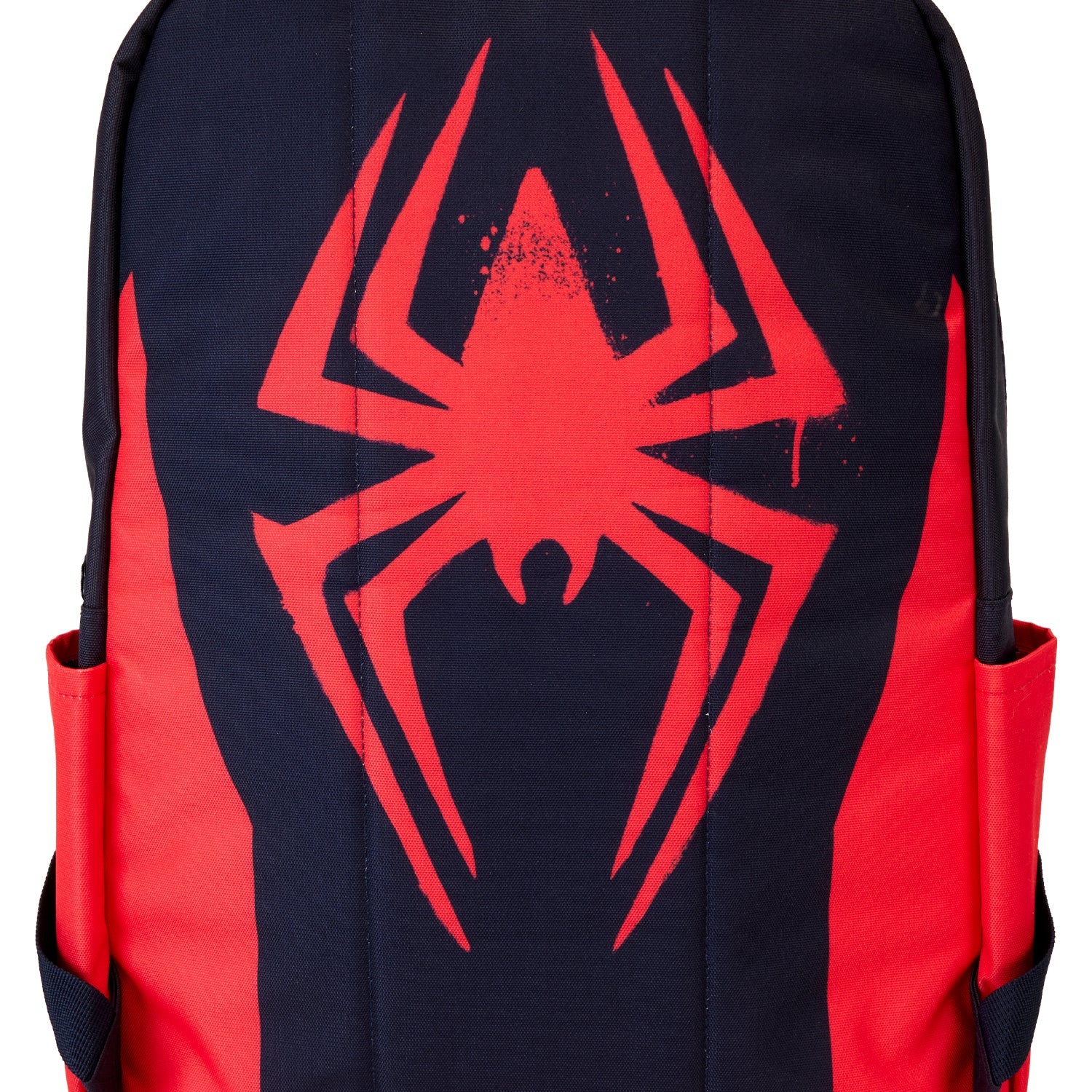 Loungefly x Marvel Spider - Verse Miles Morales Suit Full Size Nylon Backpack - GeekCore