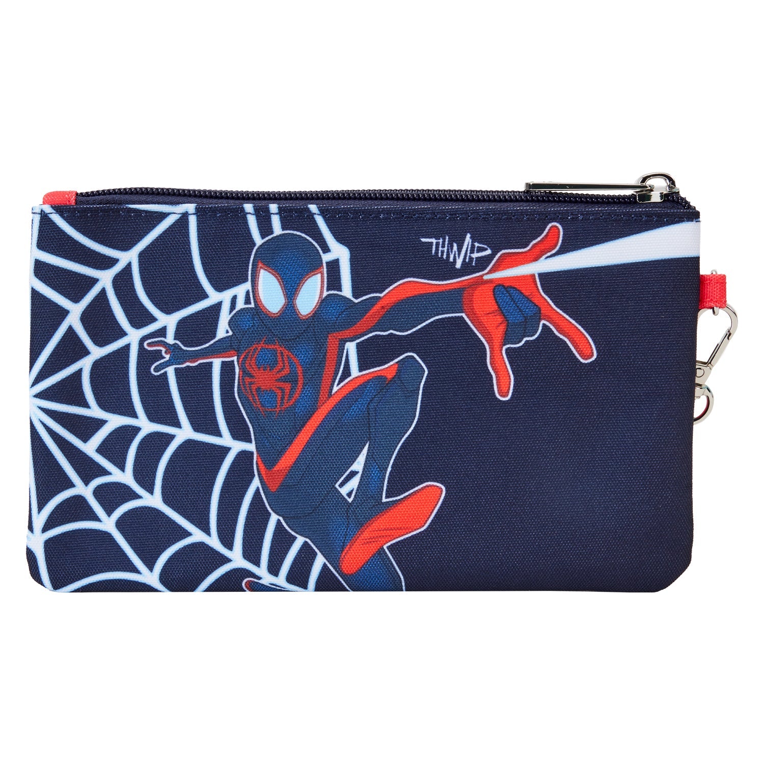 Loungefly x Marvel Spider - Verse Myles Morales Nylon Wristlet Wallet - GeekCore