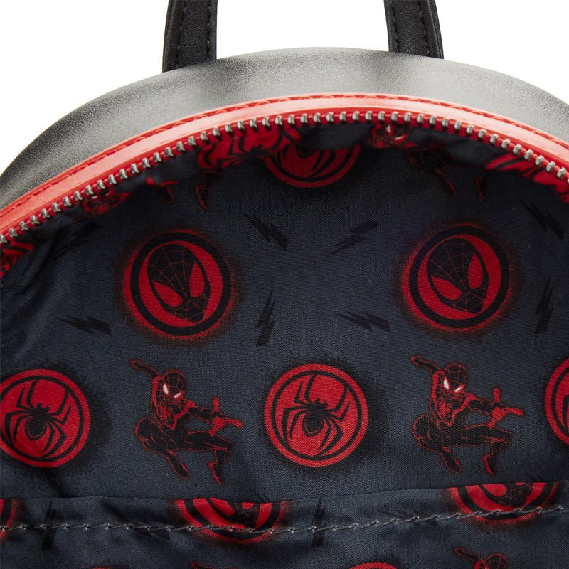 Loungefly x Marvel Spiderman Miles Morales Cosplay Mini Backpack - GeekCore