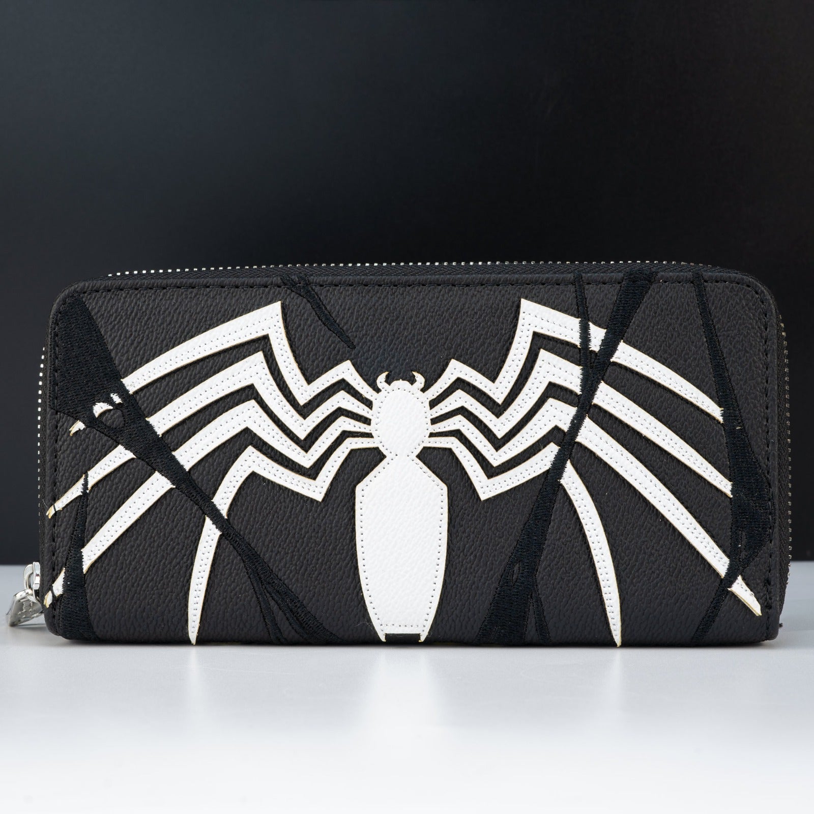 Loungefly x Marvel Venom Cosplay Zip Around Wallet - GeekCore