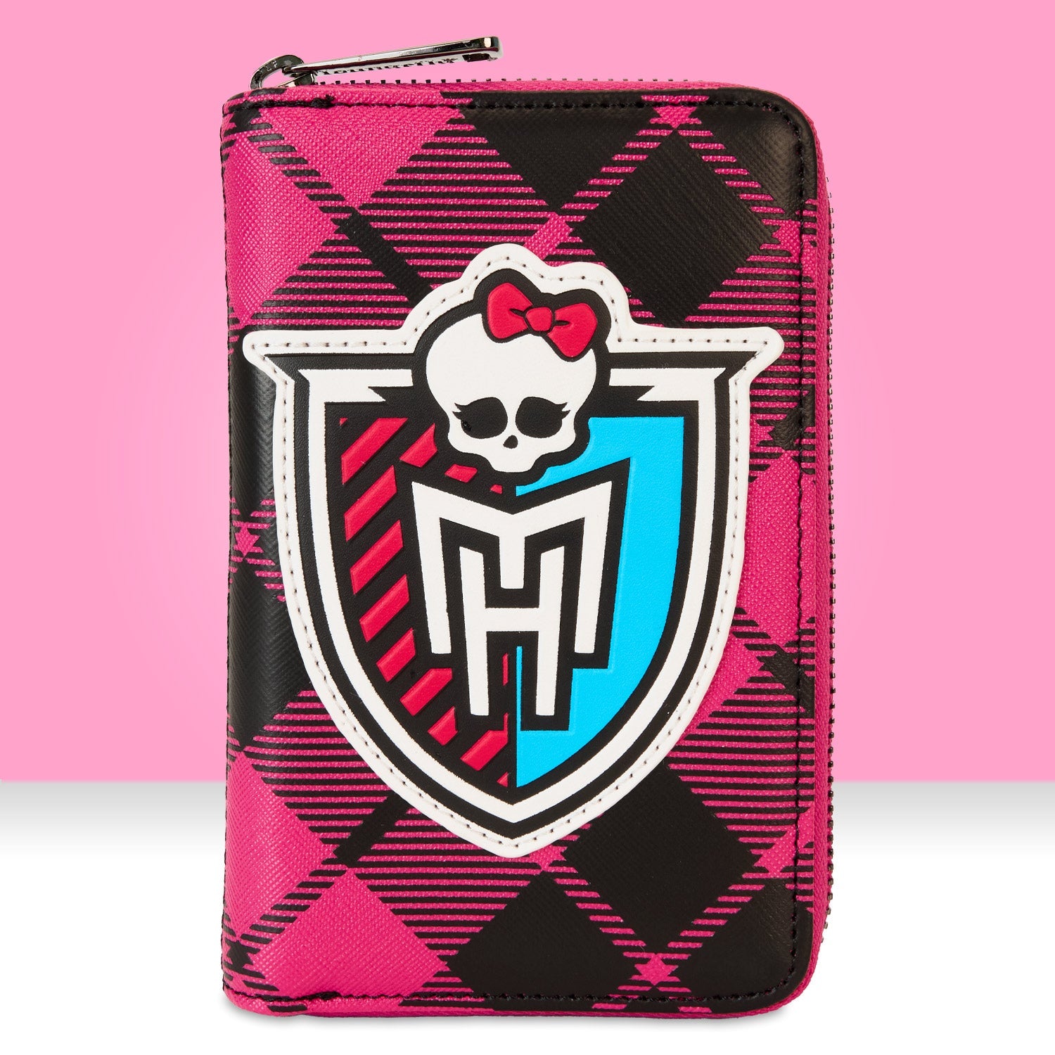 Loungefly x Mattel Monster High Crest Zip Around Wallet - GeekCore