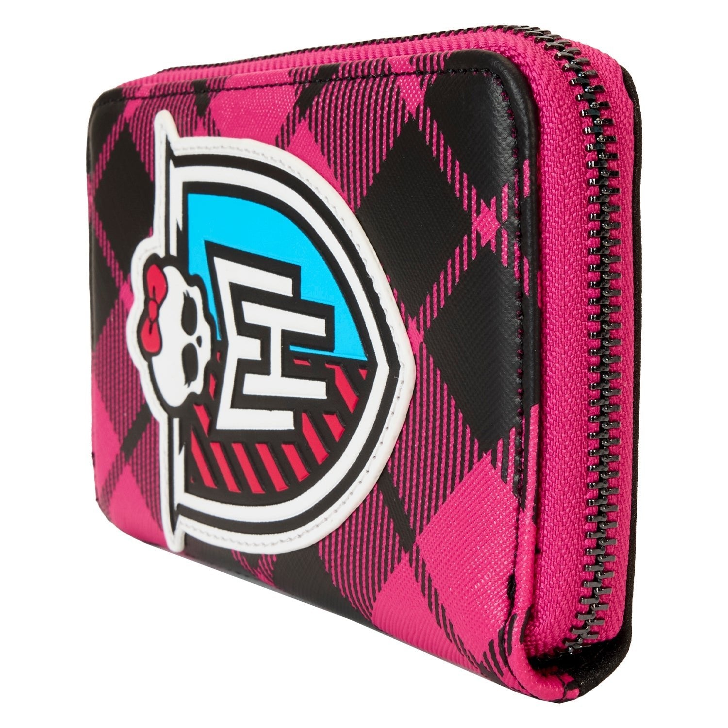 Loungefly x Mattel Monster High Crest Zip Around Wallet - GeekCore