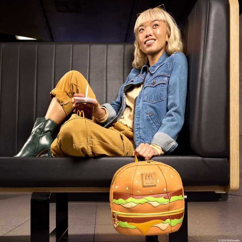 Loungefly x McDonalds Big Mac Mini Backpack - GeekCore