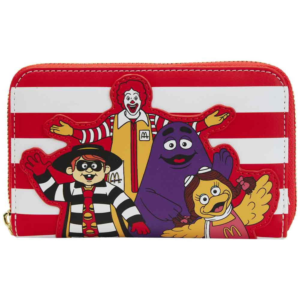 Loungefly x McDonalds Ronald and Friends Wallet - GeekCore