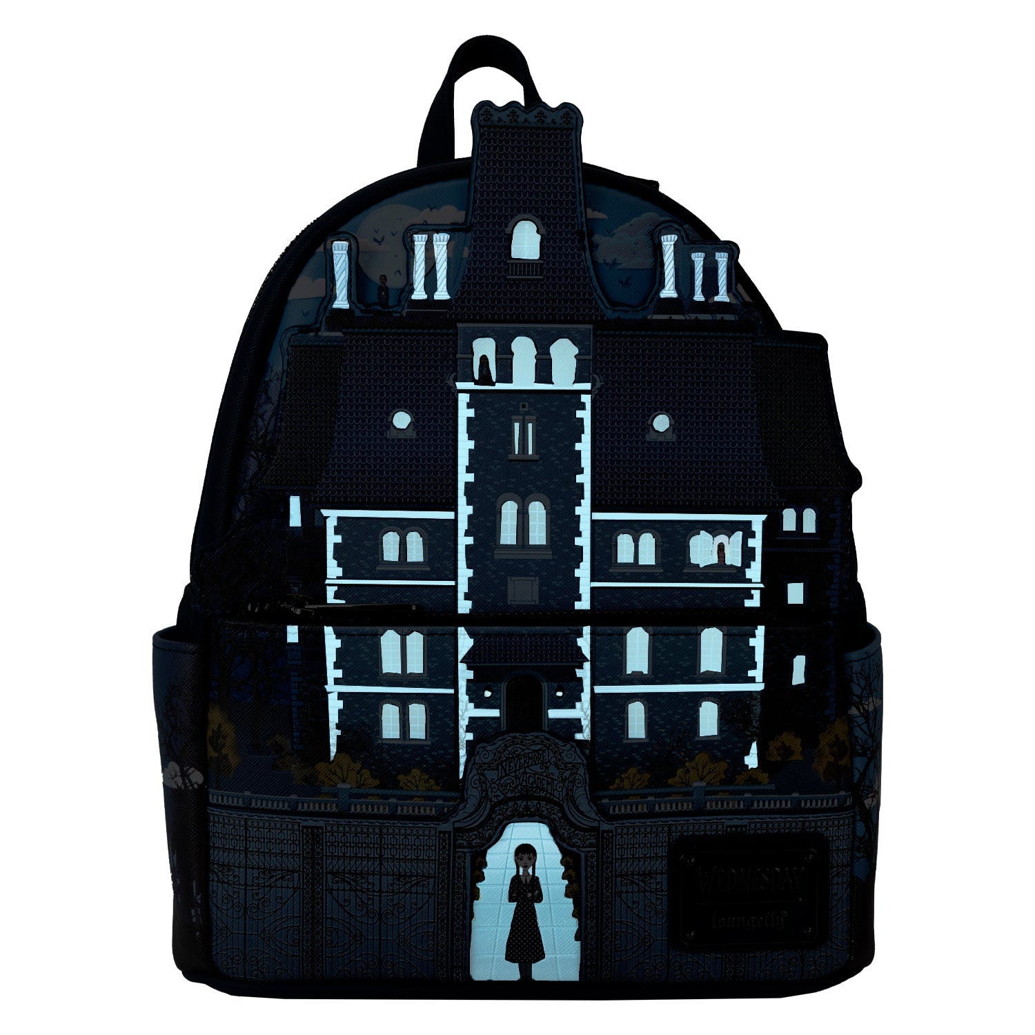 Loungefly x MGM Wednesday Nevermore Academy Mini Backpack - GeekCore