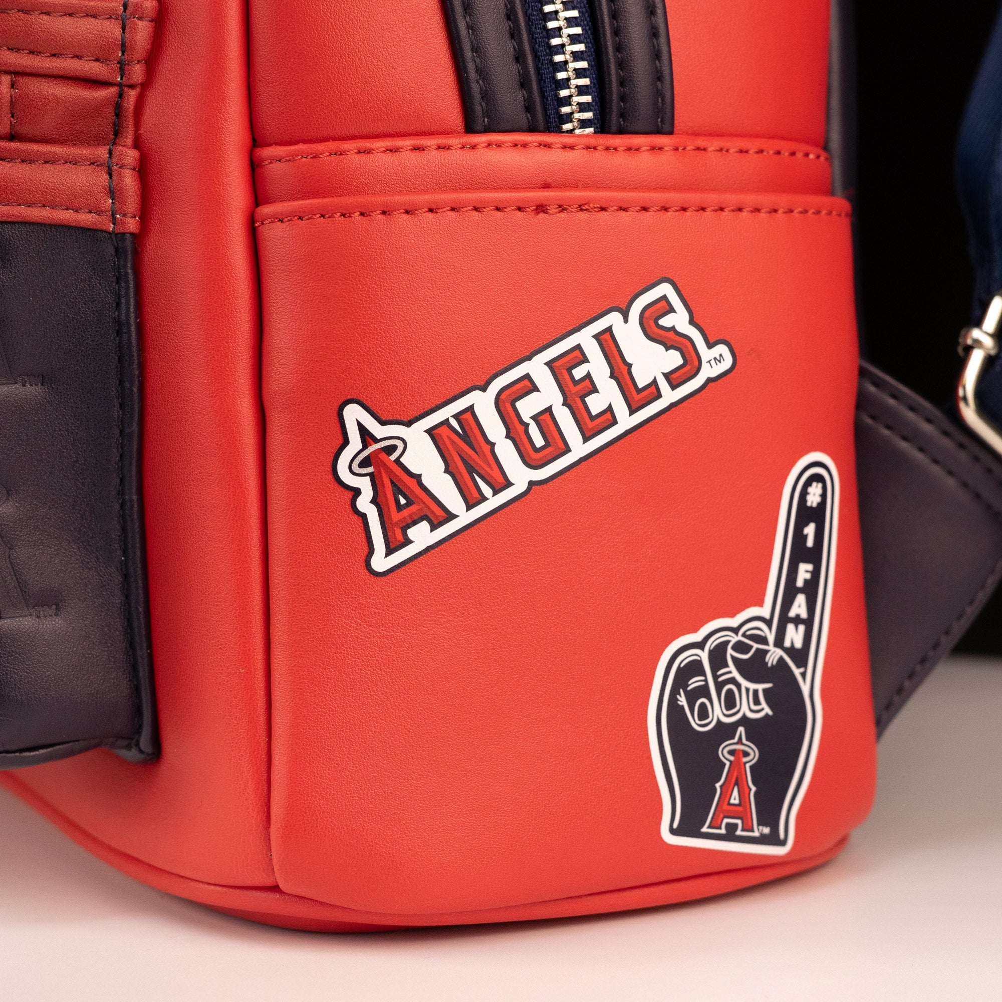 Loungefly x MLB LA Angels Patches Mini Backpack - GeekCore