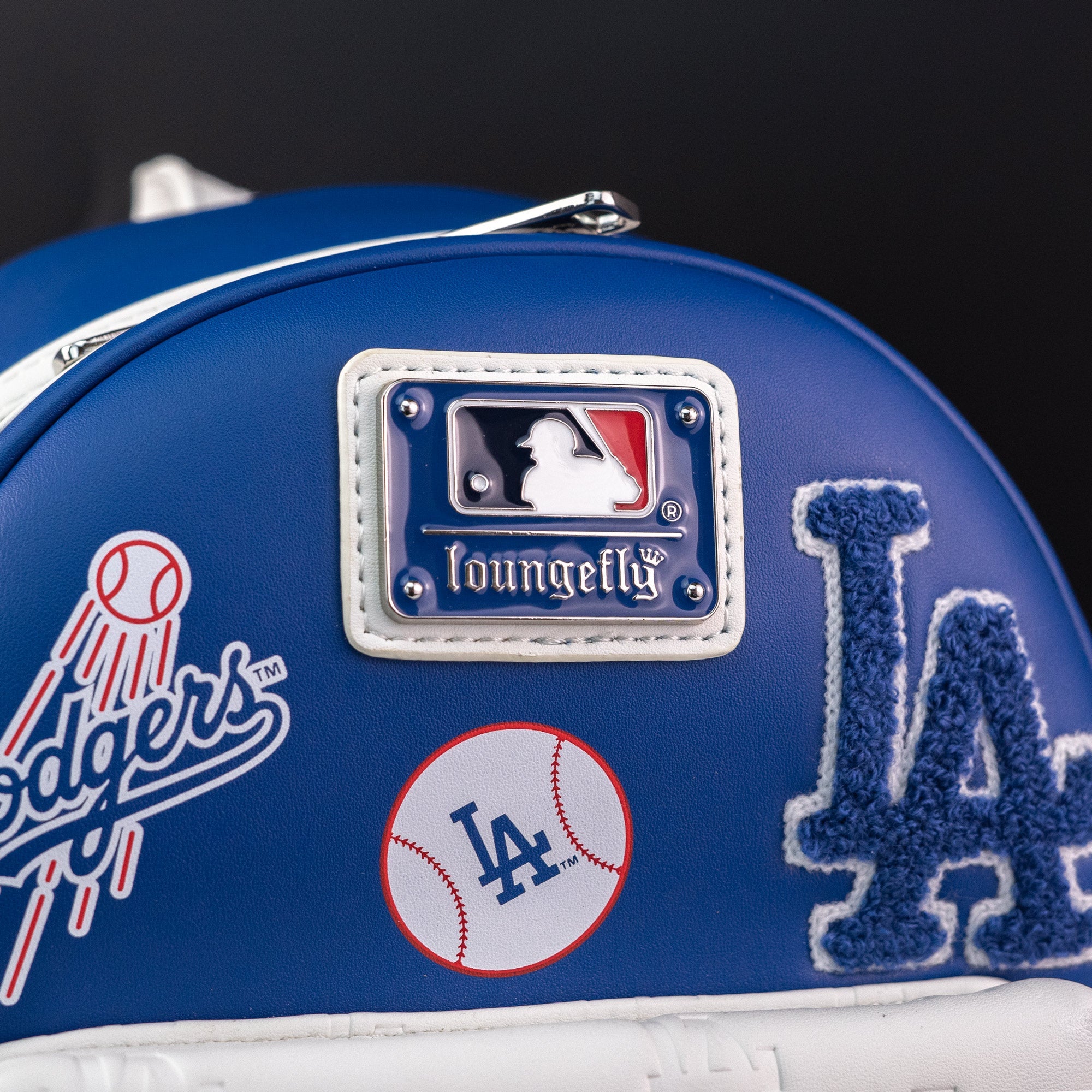 Loungefly x MLB LA Dodgers Patches Mini Backpack - GeekCore