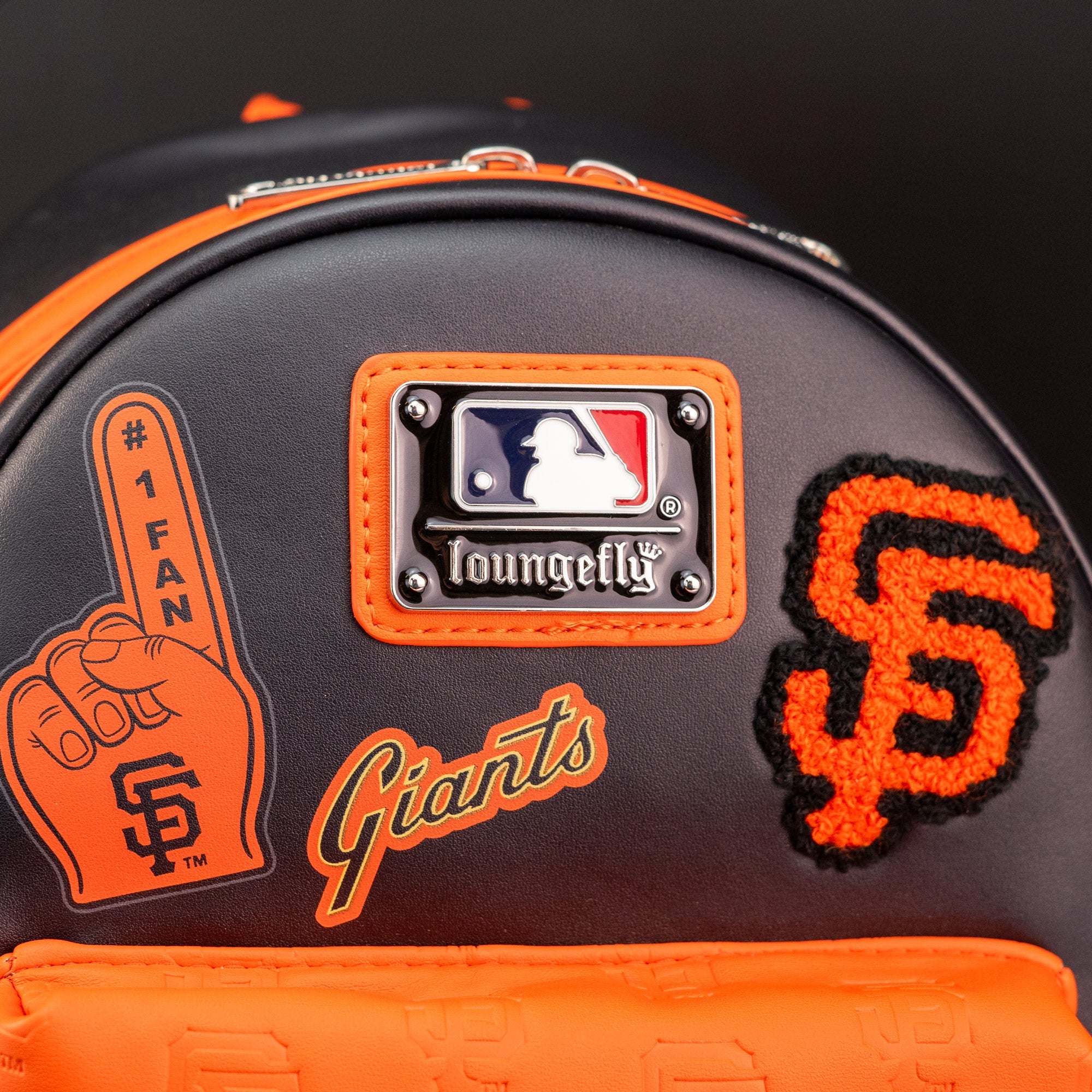 Loungefly x MLB San Francisco Giants Patches Mini Backpack - GeekCore