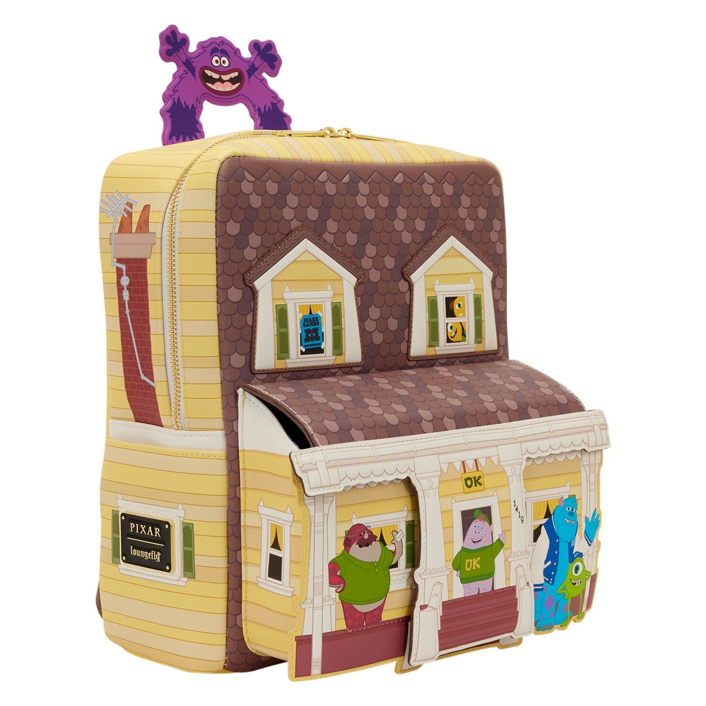 Loungefly x Monsters University Oozma Kappa House Figural Mini Backpack - GeekCore