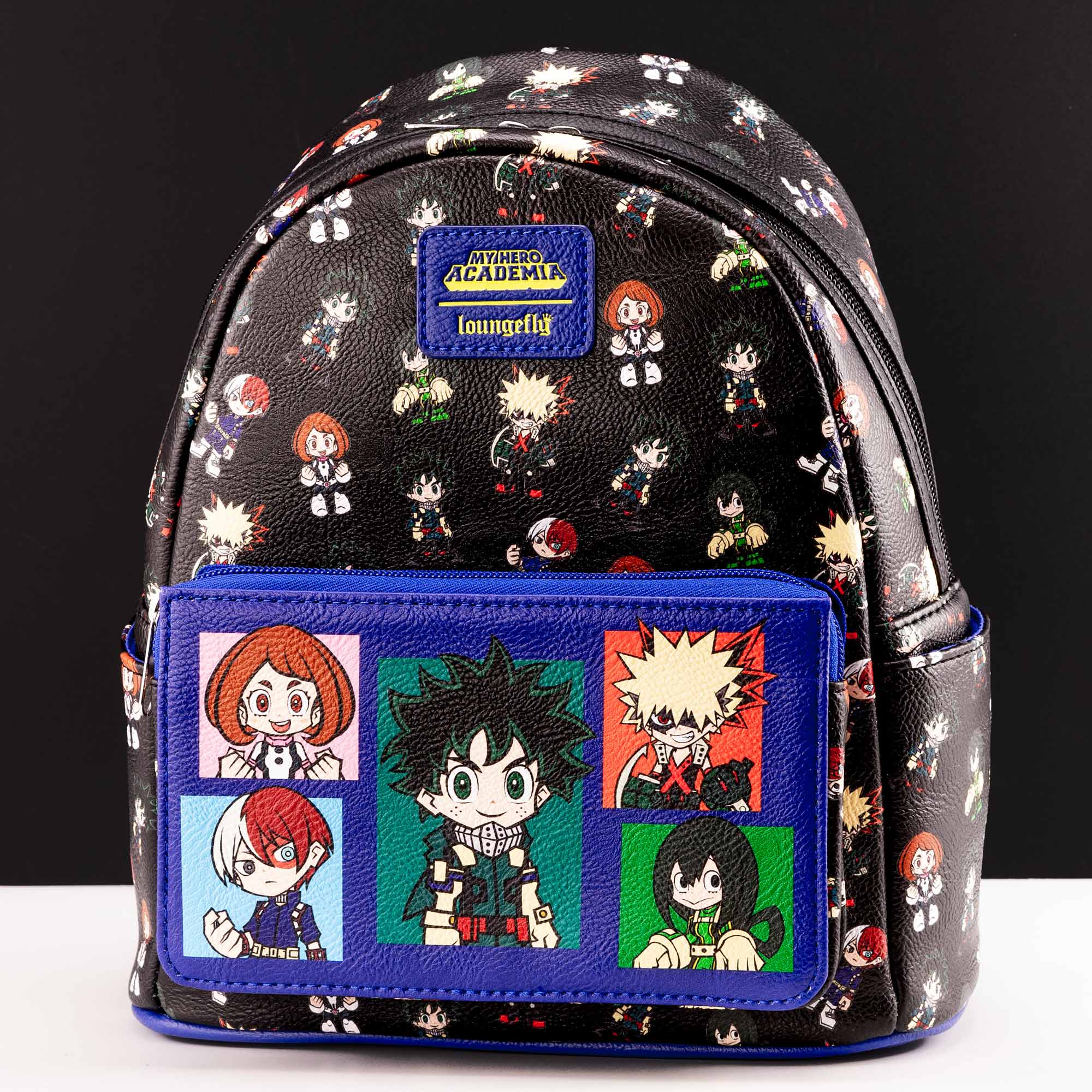 Loungefly x My Hero Academia AOP Mini Backpack - GeekCore