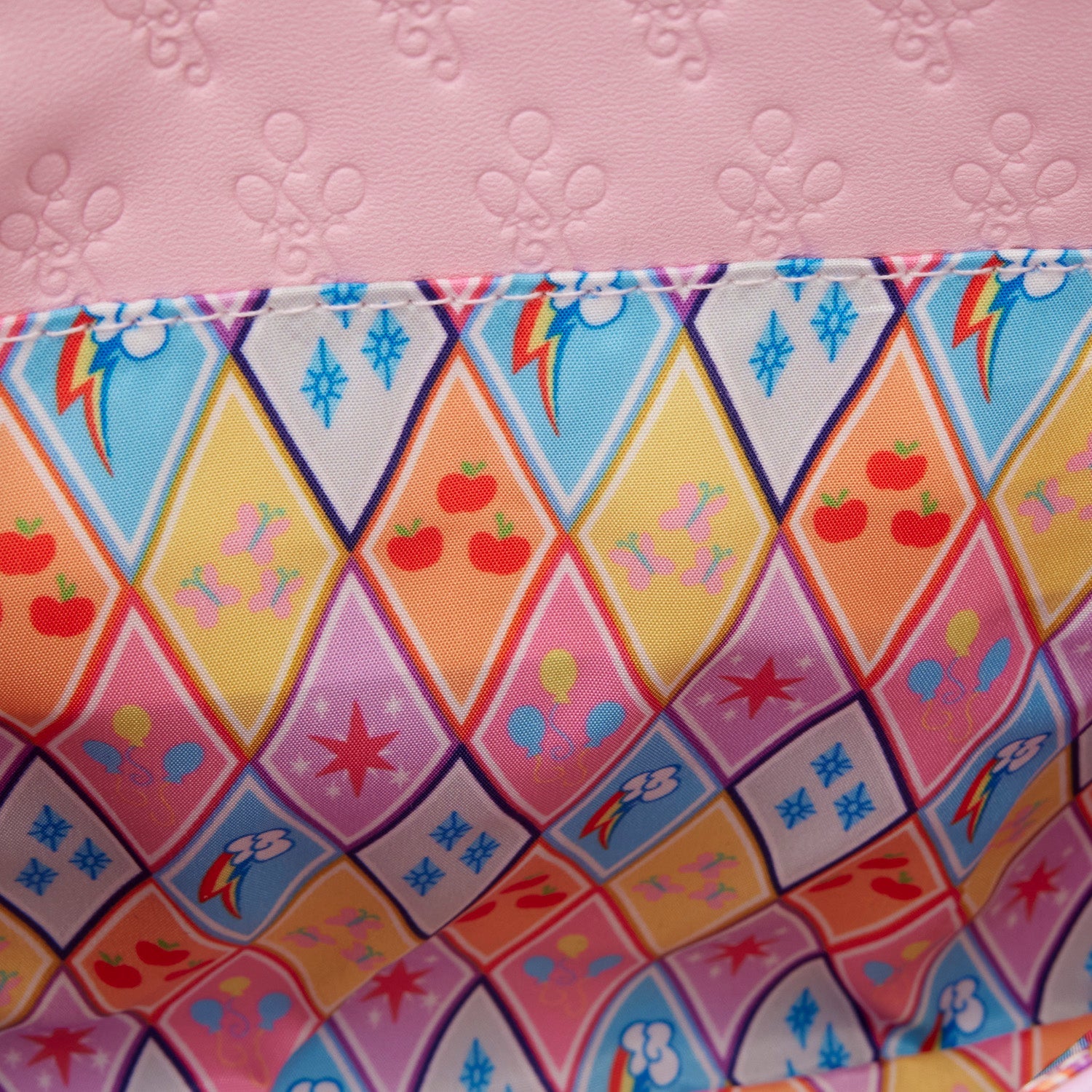 Loungefly x My Little Pony Twilight Sparkle & Pinkie Pie Crossbody Bag - GeekCore