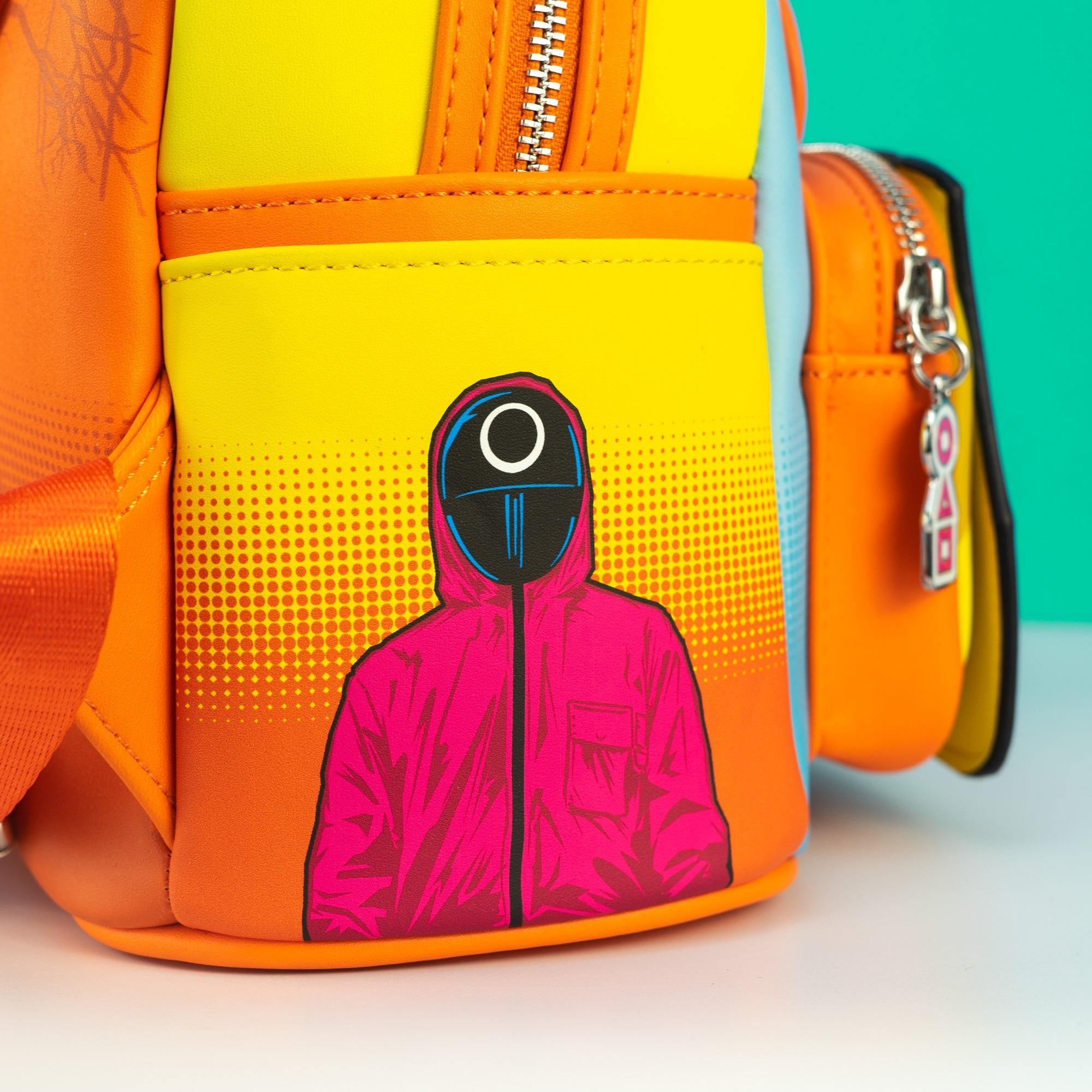 Loungefly x Netflix Squid Game Red Light, Green Light Mini Backpack - GeekCore