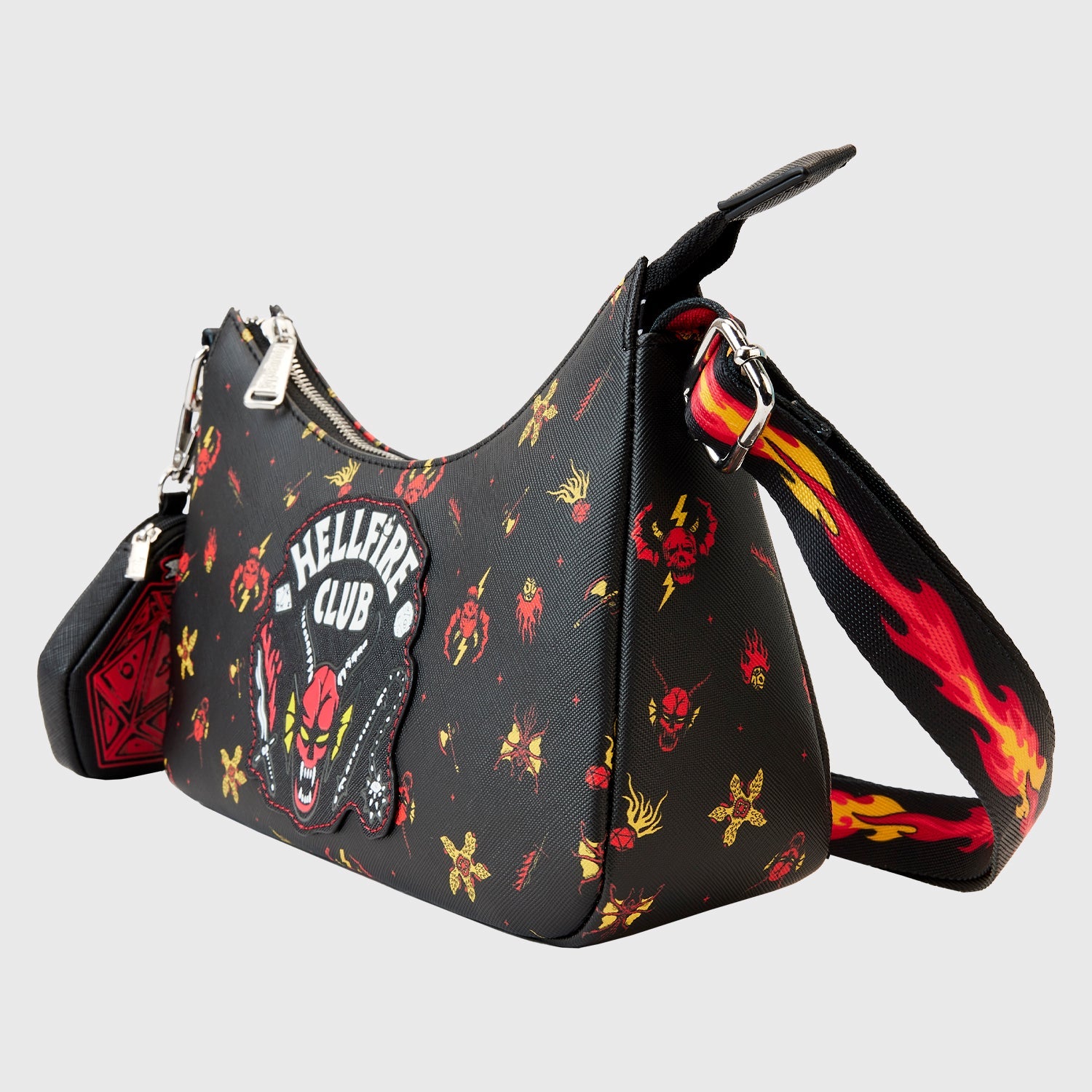 Loungefly x Netflix Stranger Things Hellfire Club Crossbody Bag - GeekCore