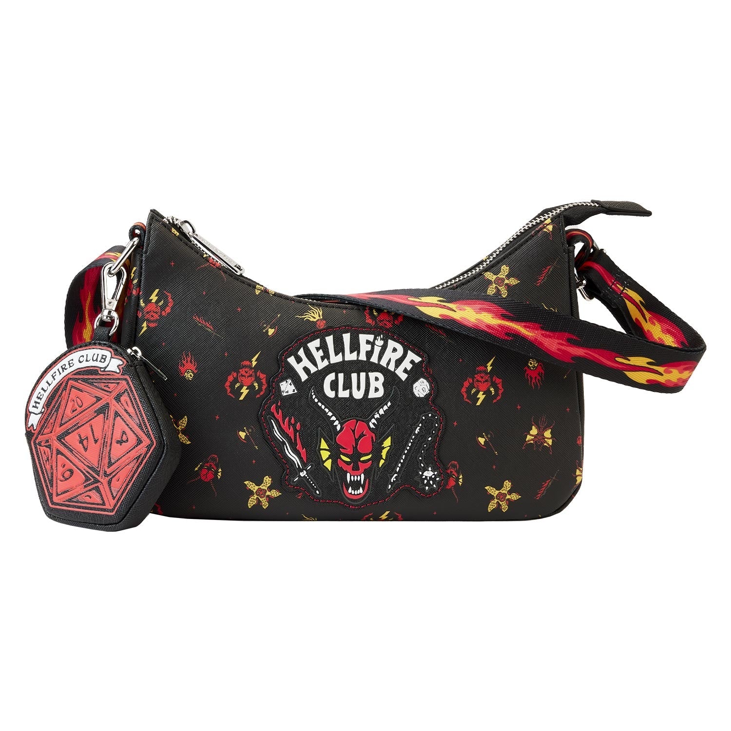 Loungefly x Netflix Stranger Things Hellfire Club Crossbody Bag - GeekCore