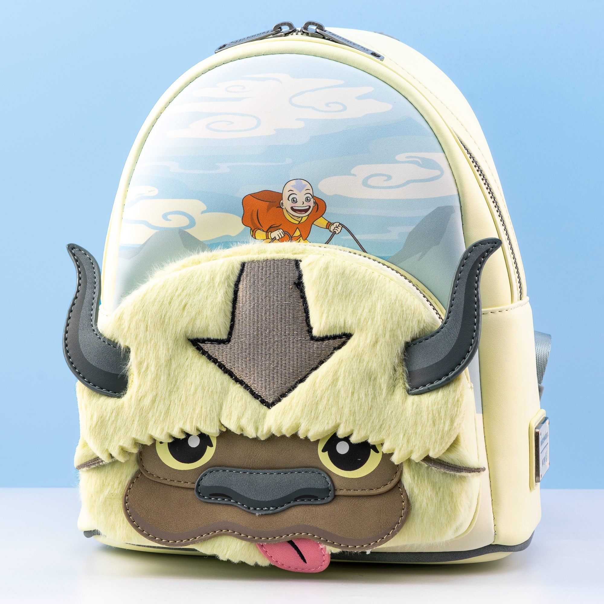Loungefly x Nickelodeon Avatar Aang Appa Plush Mini Backpack - GeekCore