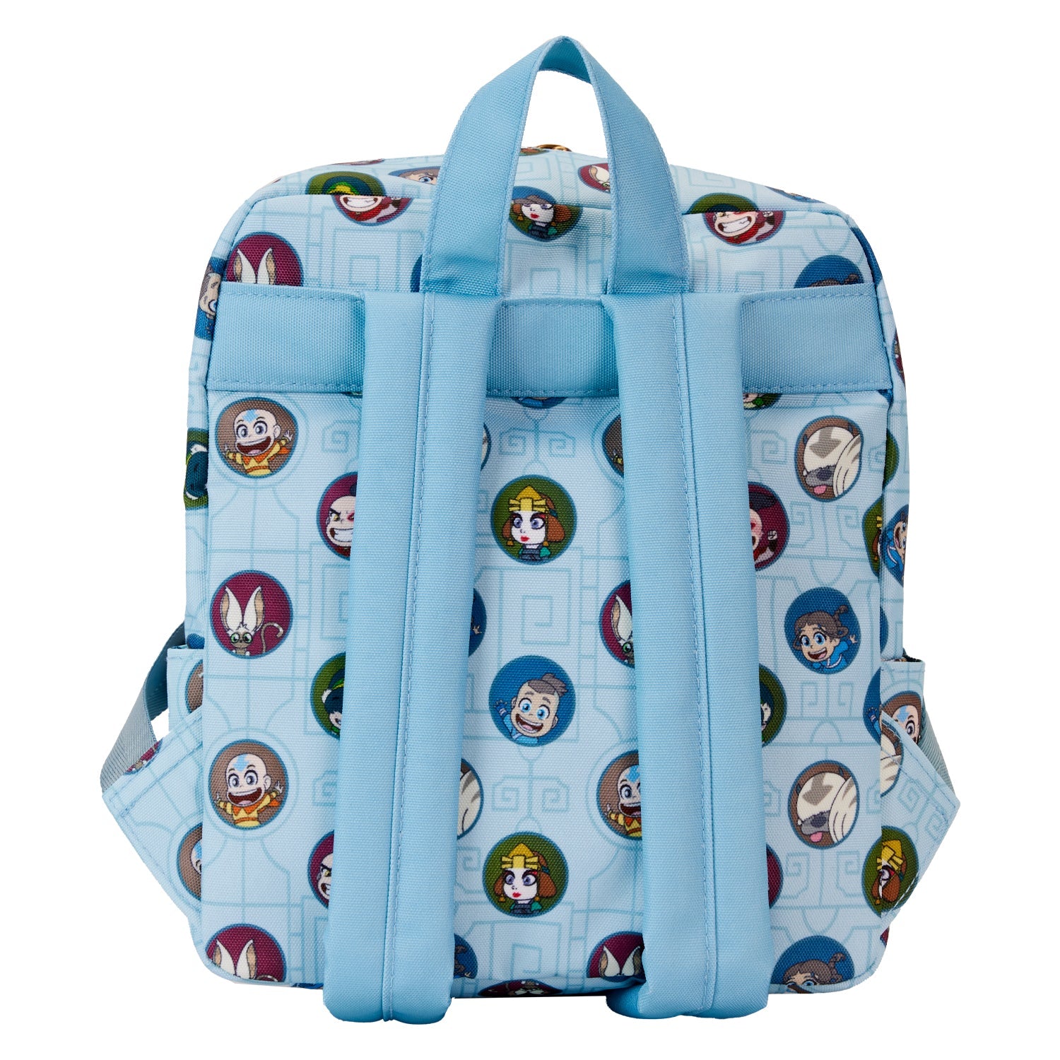 Loungefly x Nickelodeon Avatar: The Last Airbender AOP Nylon Square Mini Backpack - GeekCore