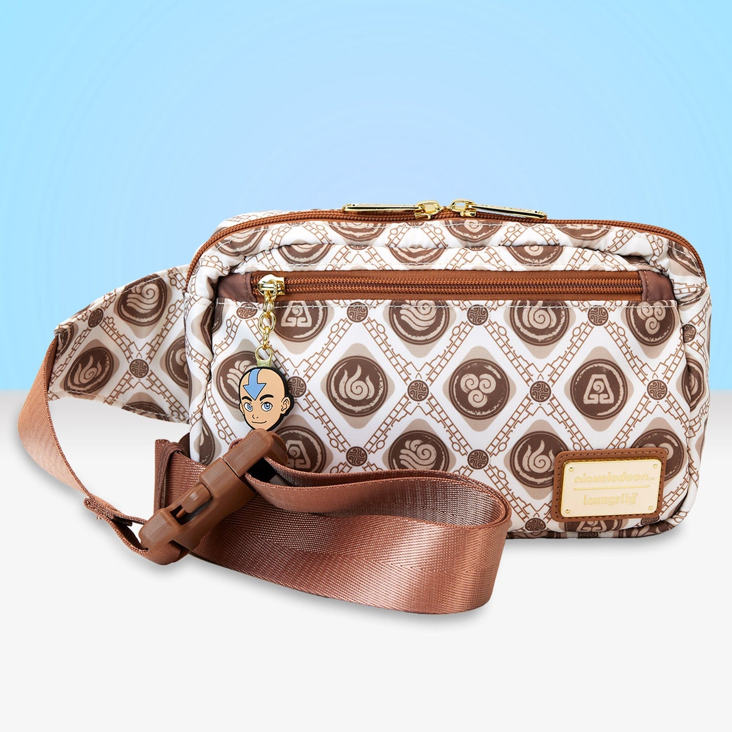 Loungefly x Nickelodeon Avatar: The Last Airbender Nylon Sling Bag - GeekCore