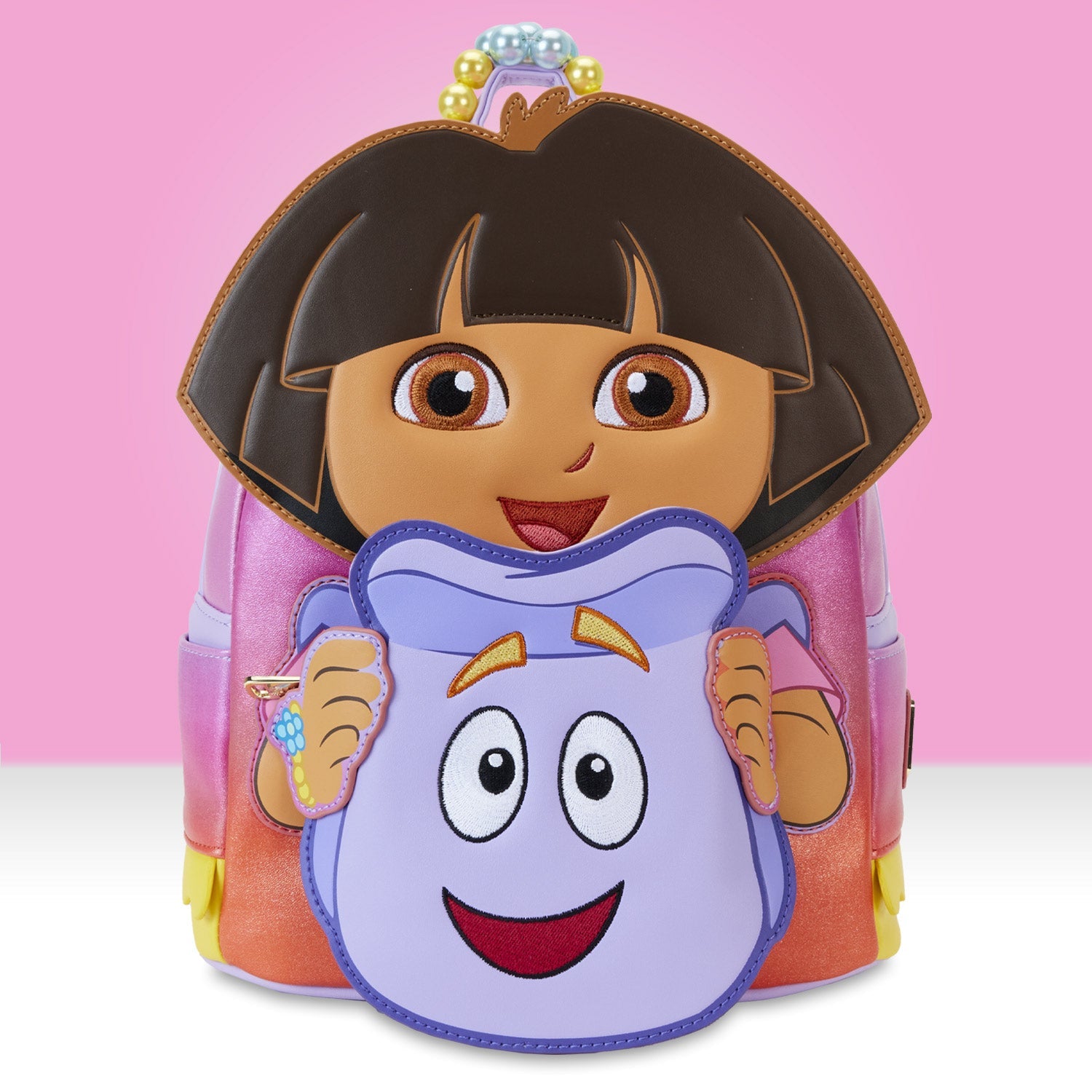 Loungefly x Nickelodeon Dora the Explorer Backpack Cosplay Mini Backpack - GeekCore