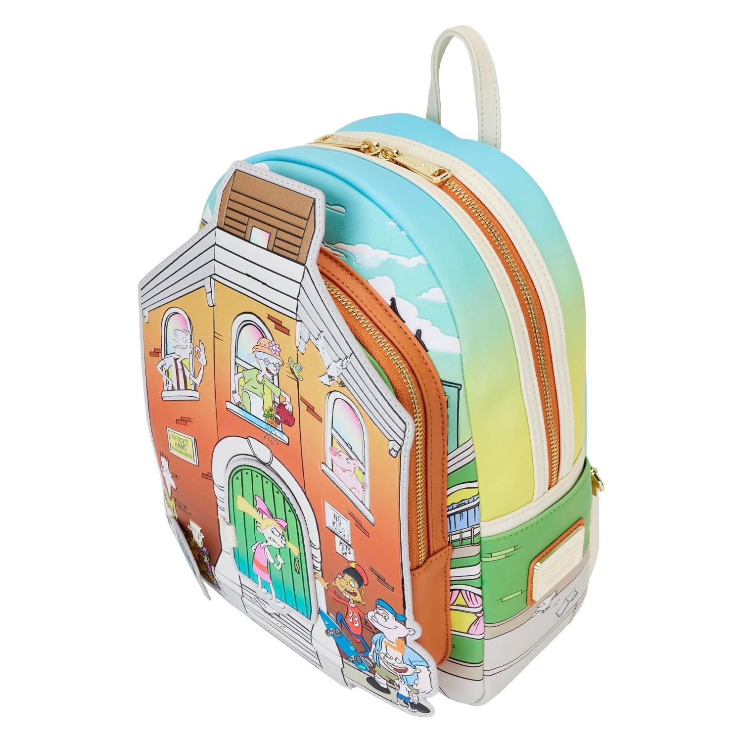 Loungefly x Nickelodeon Hey Arnold House Mini Backpack - GeekCore