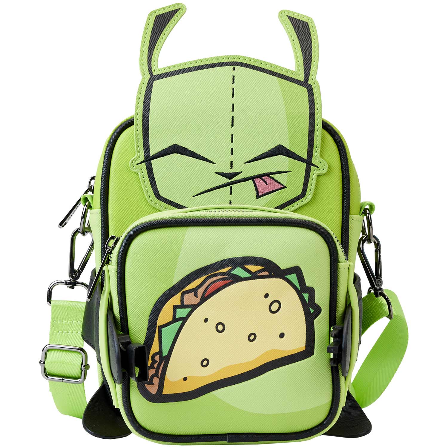 Loungefly x Nickelodeon Invader Zim Gir Cosplay Crossbuddies Bag - GeekCore