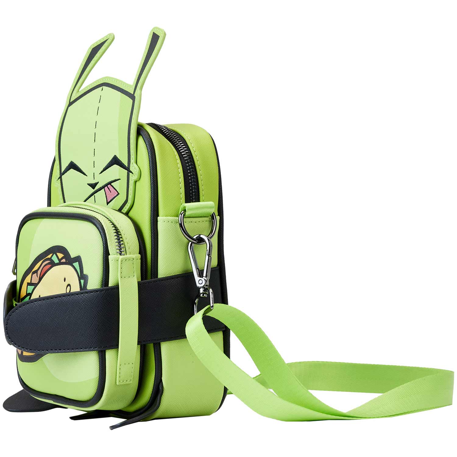 Loungefly x Nickelodeon Invader Zim Gir Cosplay Crossbuddies Bag - GeekCore