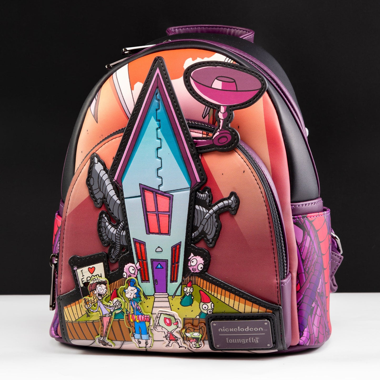 Loungefly x Nickelodeon Invader Zim Secret Lair Mini Backpack - GeekCore