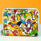 Loungefly x Nickelodeon Nick rewind Gang All Over Print Purse - GeekCore