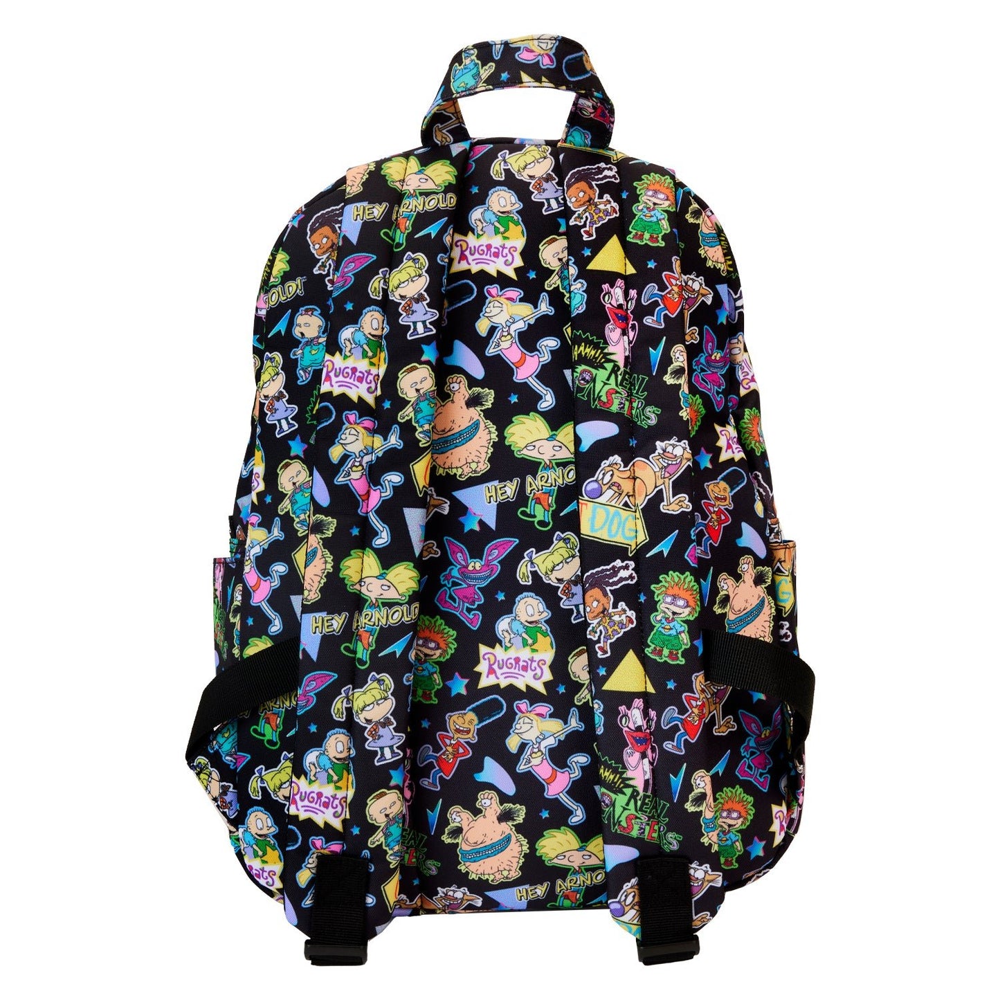 Loungefly x Nickelodeon Retro AOP Full Size Nylon Backpack - GeekCore