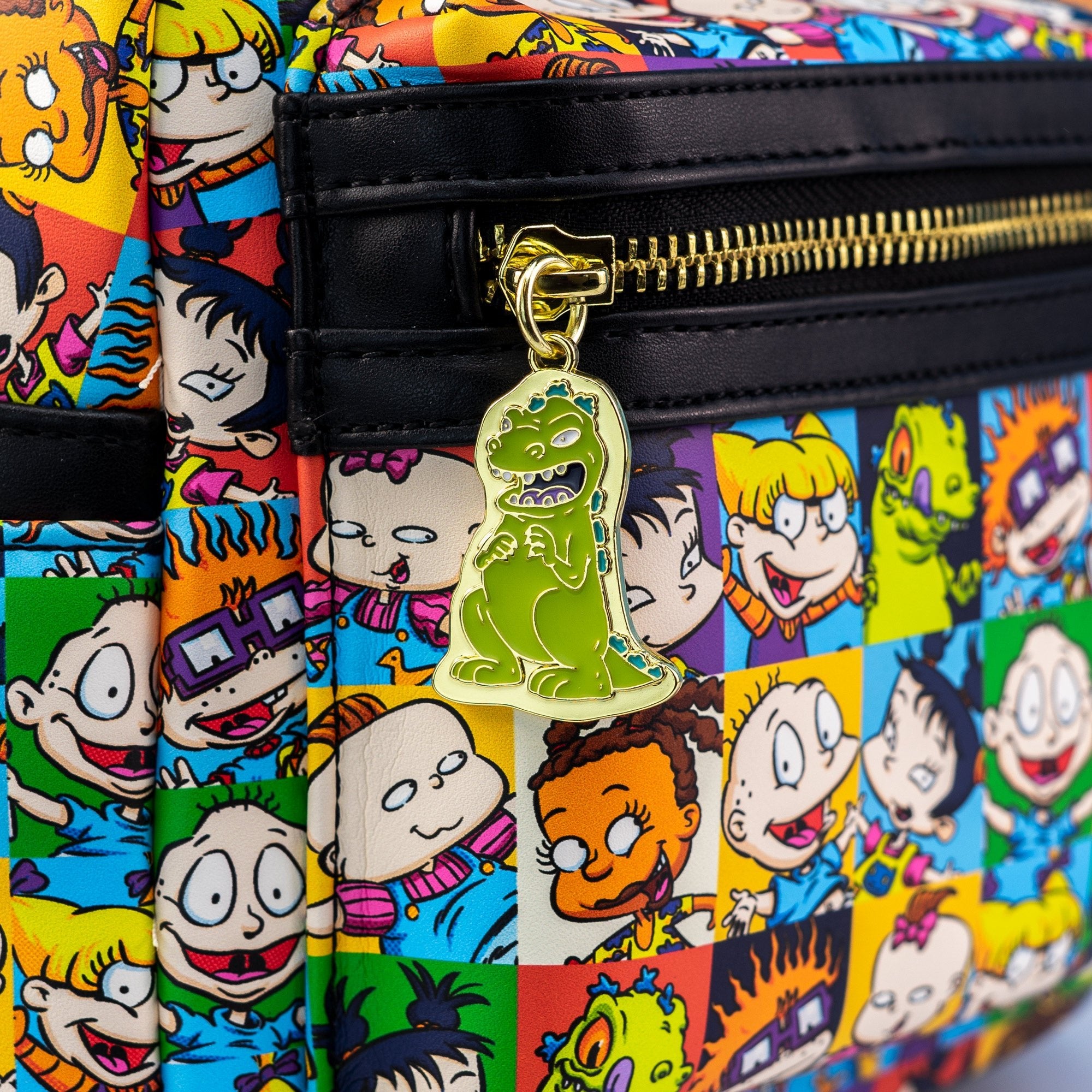 Loungefly x Nickelodeon Rugrats Character Tile Print Mini Backpack - GeekCore