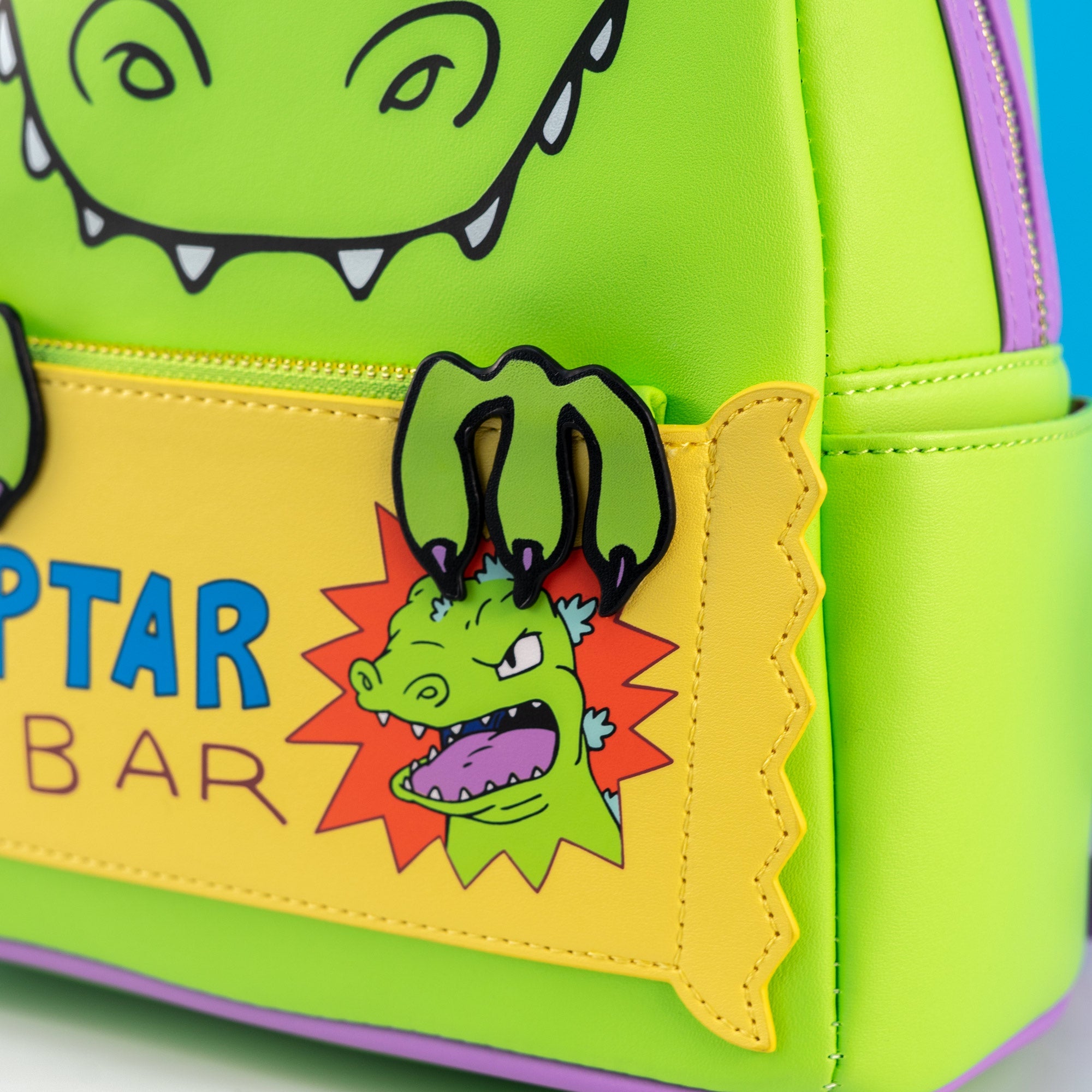 Loungefly x Nickelodeon Rugrats Reptar Cosplay Mini Backpack - GeekCore