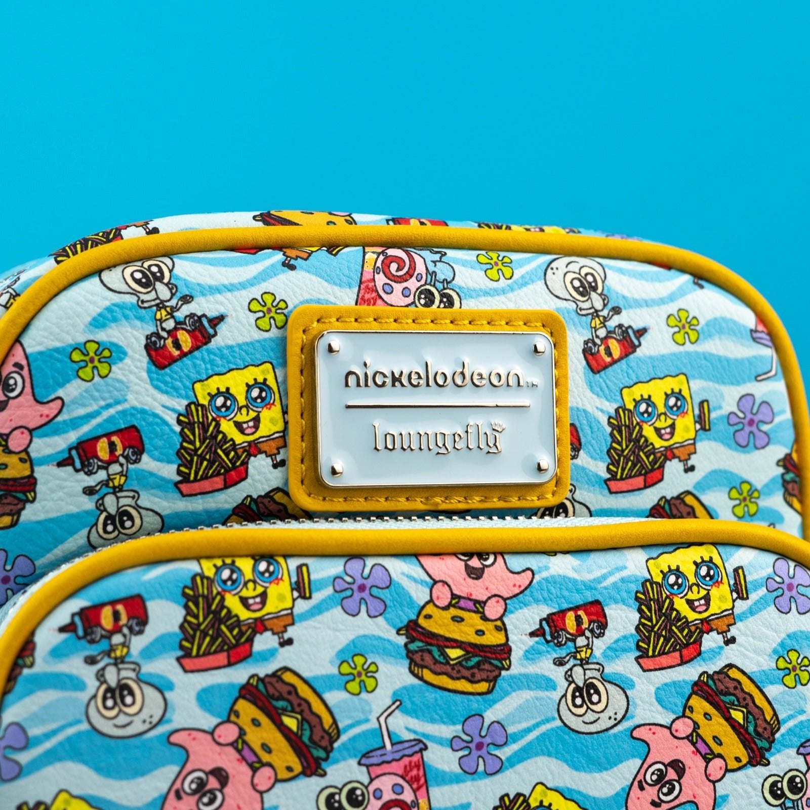 Loungefly x Nickelodeon SpongeBob Gang Passport Bag - GeekCore