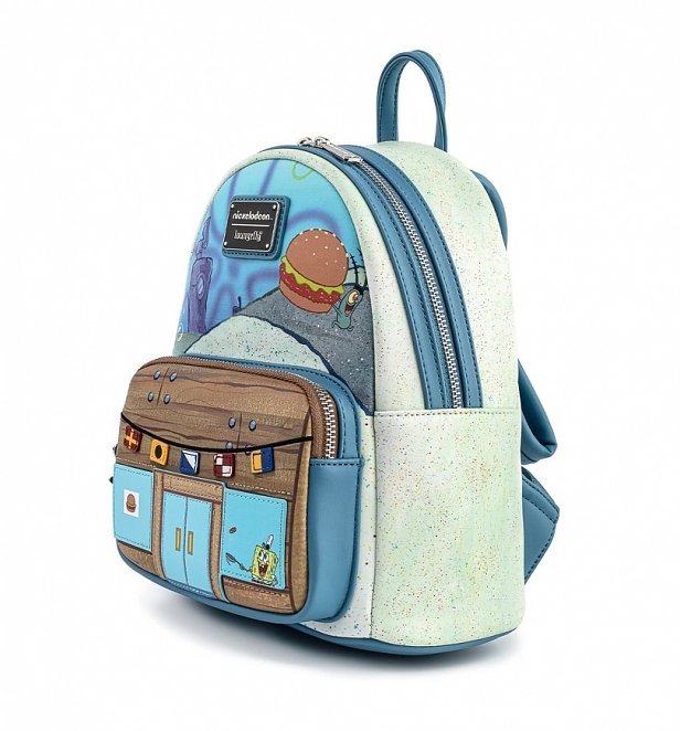 Loungefly x Nickelodeon SpongeBob Krusty Krab Mini Backpack - GeekCore