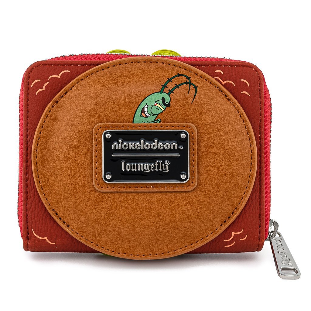 Loungefly x Nickelodeon Spongebob Plankton Krabby Patty Purse - GeekCore